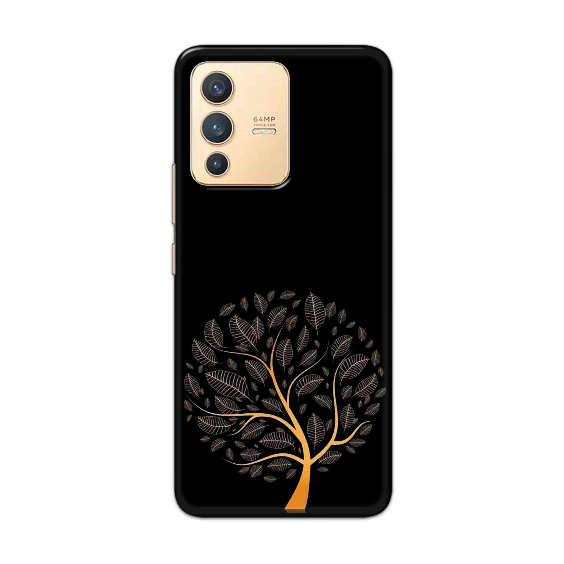 Buy Golden Tree Hard Back Mobile Phone Case Cover For Vivo V23 Online