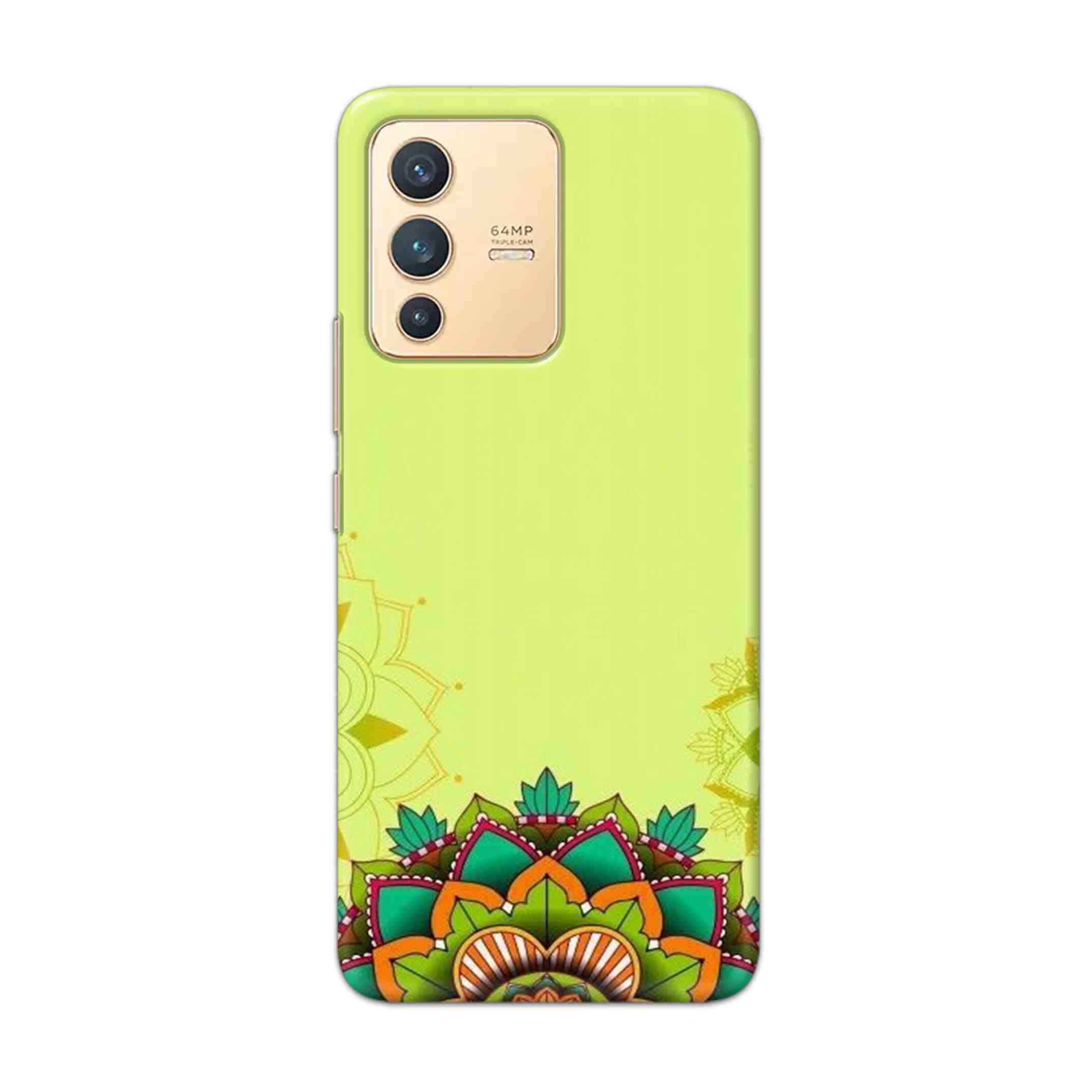 Buy Flower Mandala Hard Back Mobile Phone Case Cover For Vivo V23 Online