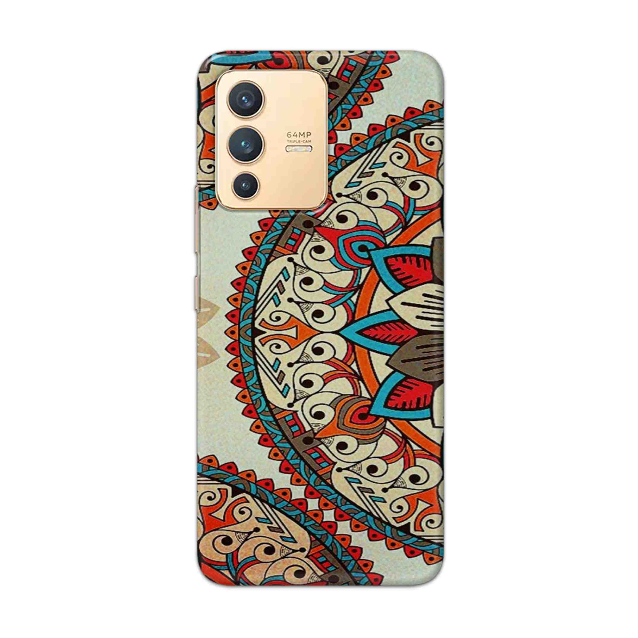 Buy Aztec Mandalas Hard Back Mobile Phone Case Cover For Vivo V23 Online