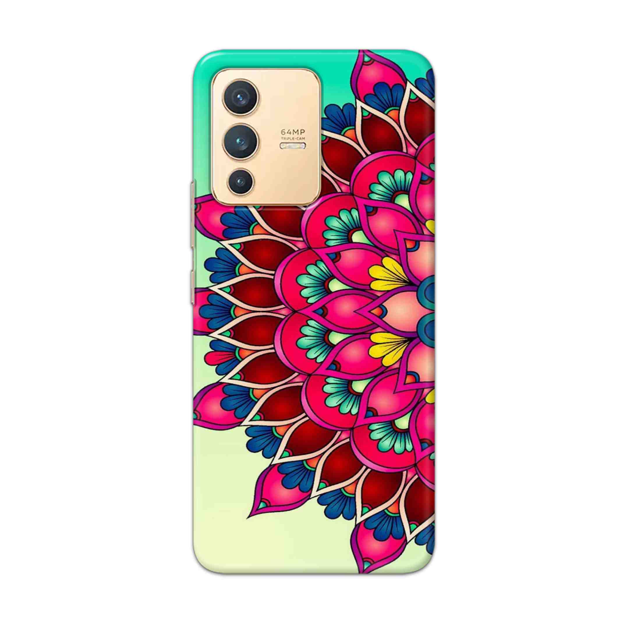 Buy Lotus Mandala Hard Back Mobile Phone Case Cover For Vivo V23 Online