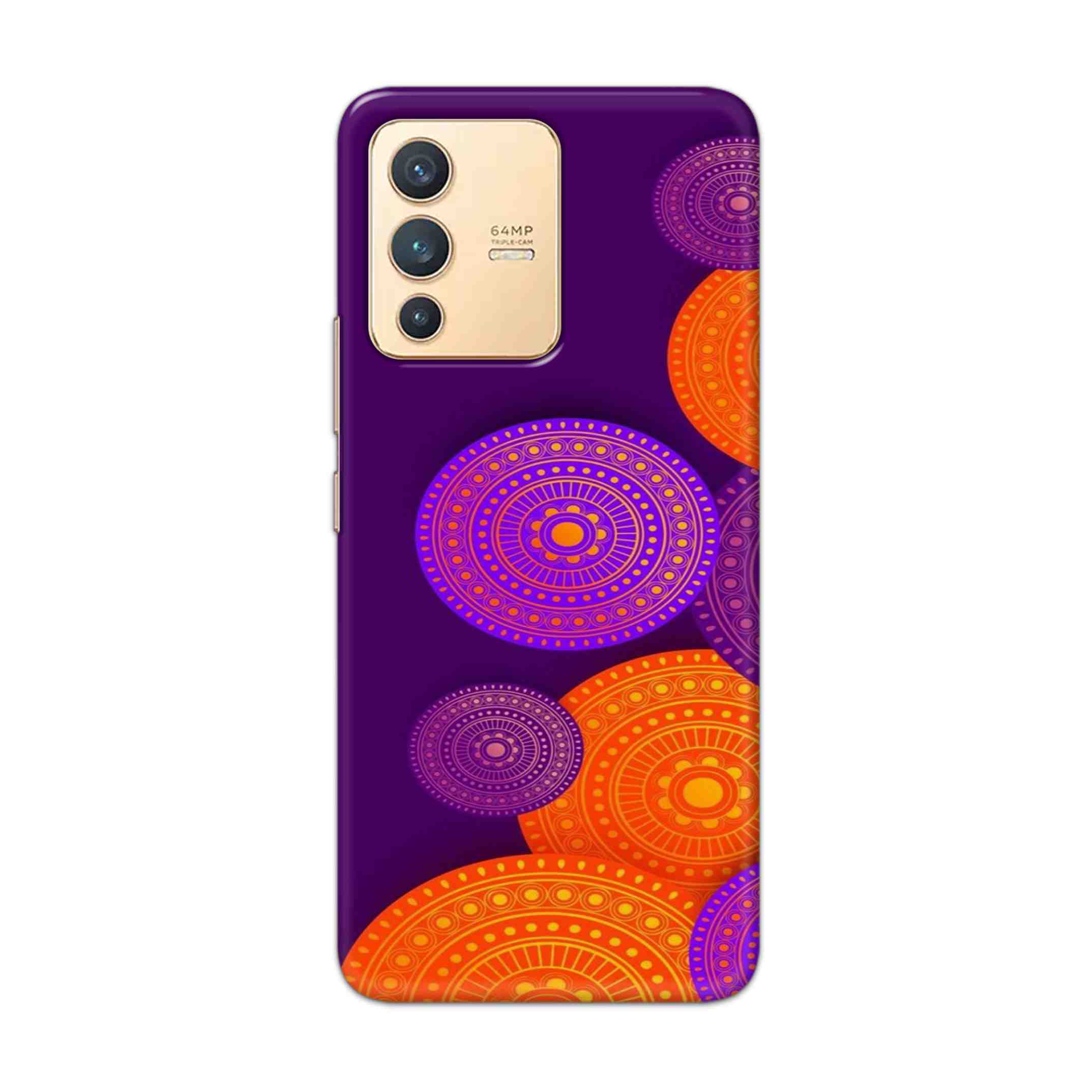 Buy Sand Mandalas Hard Back Mobile Phone Case Cover For Vivo V23 Online