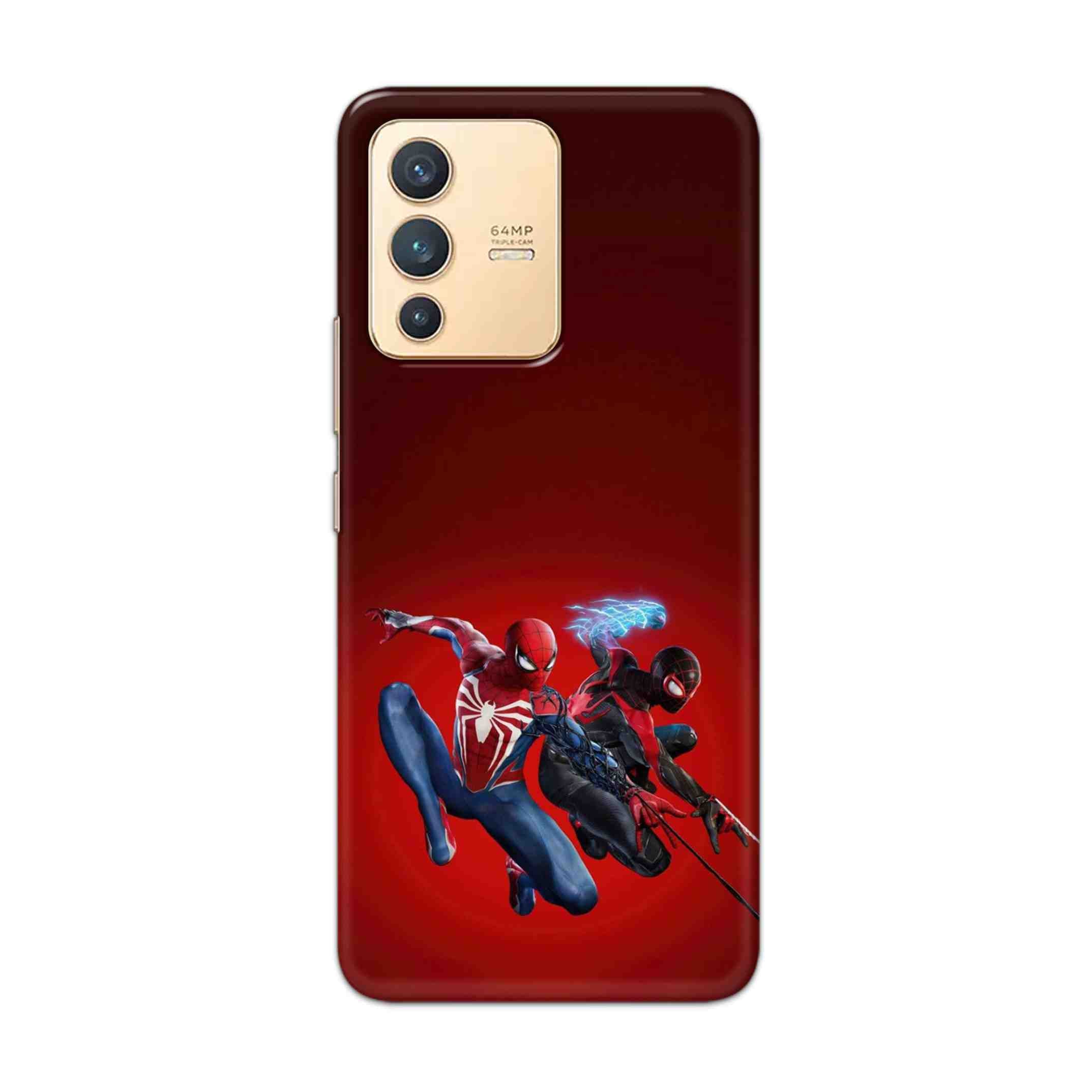 Buy Spiderman And Miles Morales Hard Back Mobile Phone Case Cover For Vivo V23 Online