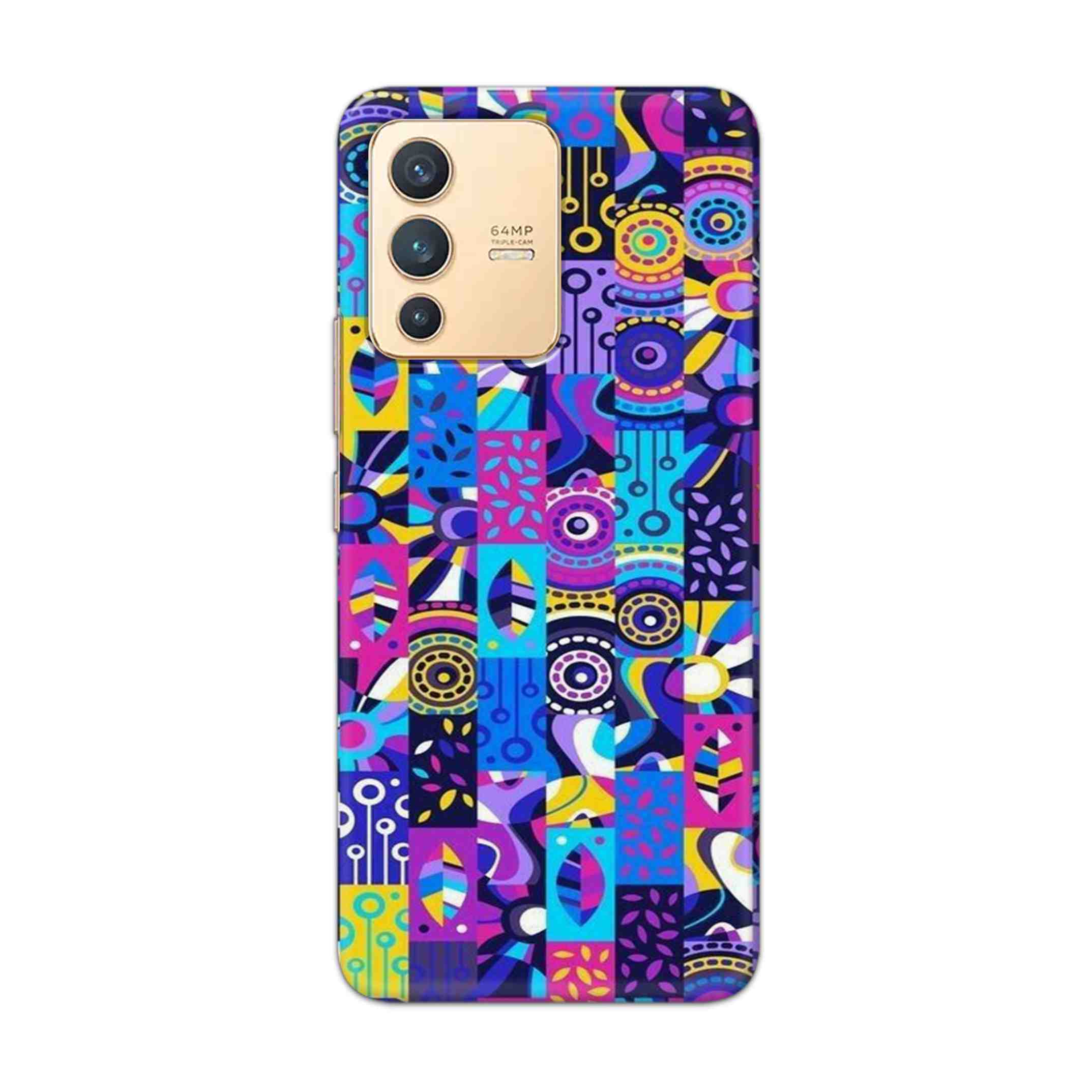 Buy Rainbow Art Hard Back Mobile Phone Case Cover For Vivo V23 Online