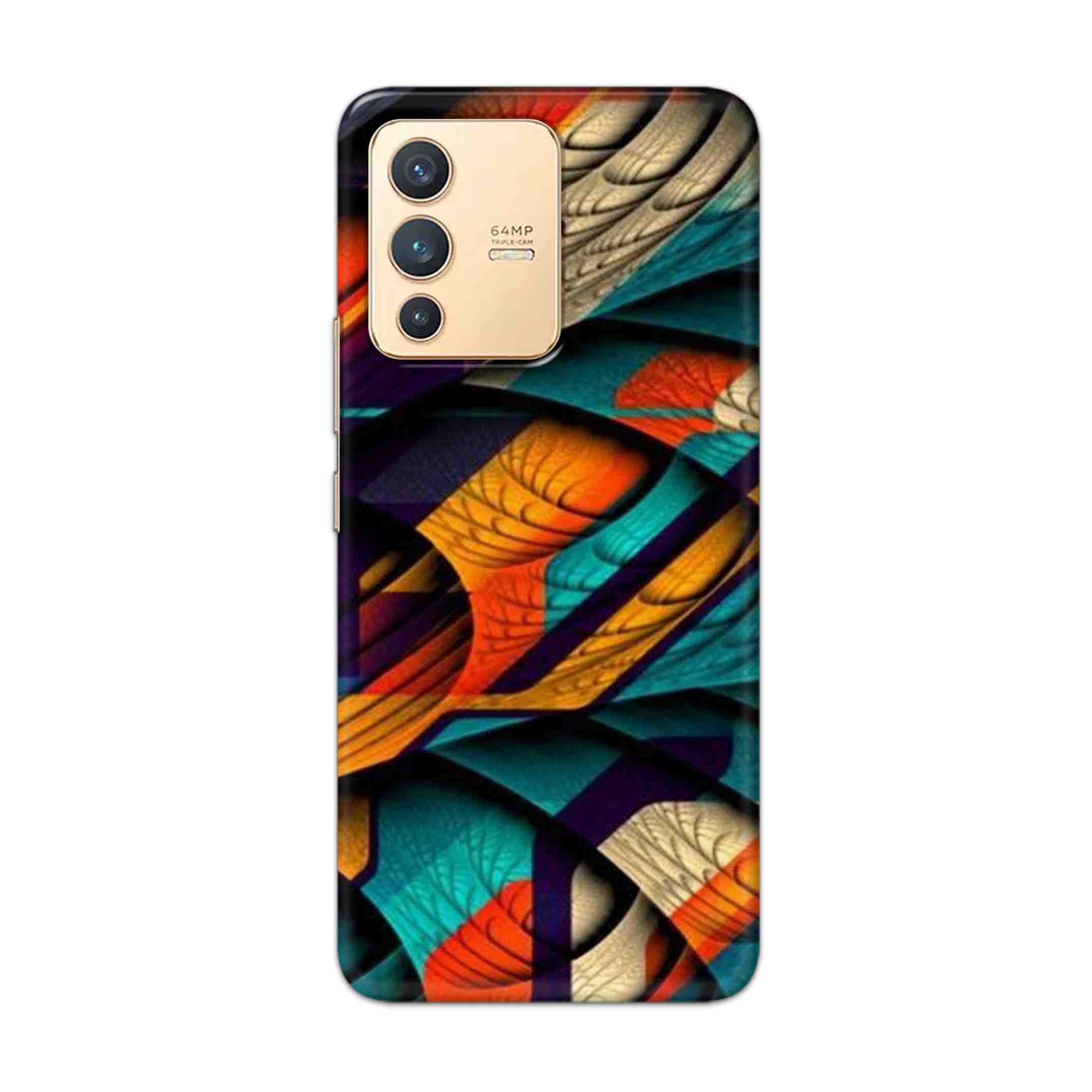 Buy Colour Abstract Hard Back Mobile Phone Case Cover For Vivo V23 Online