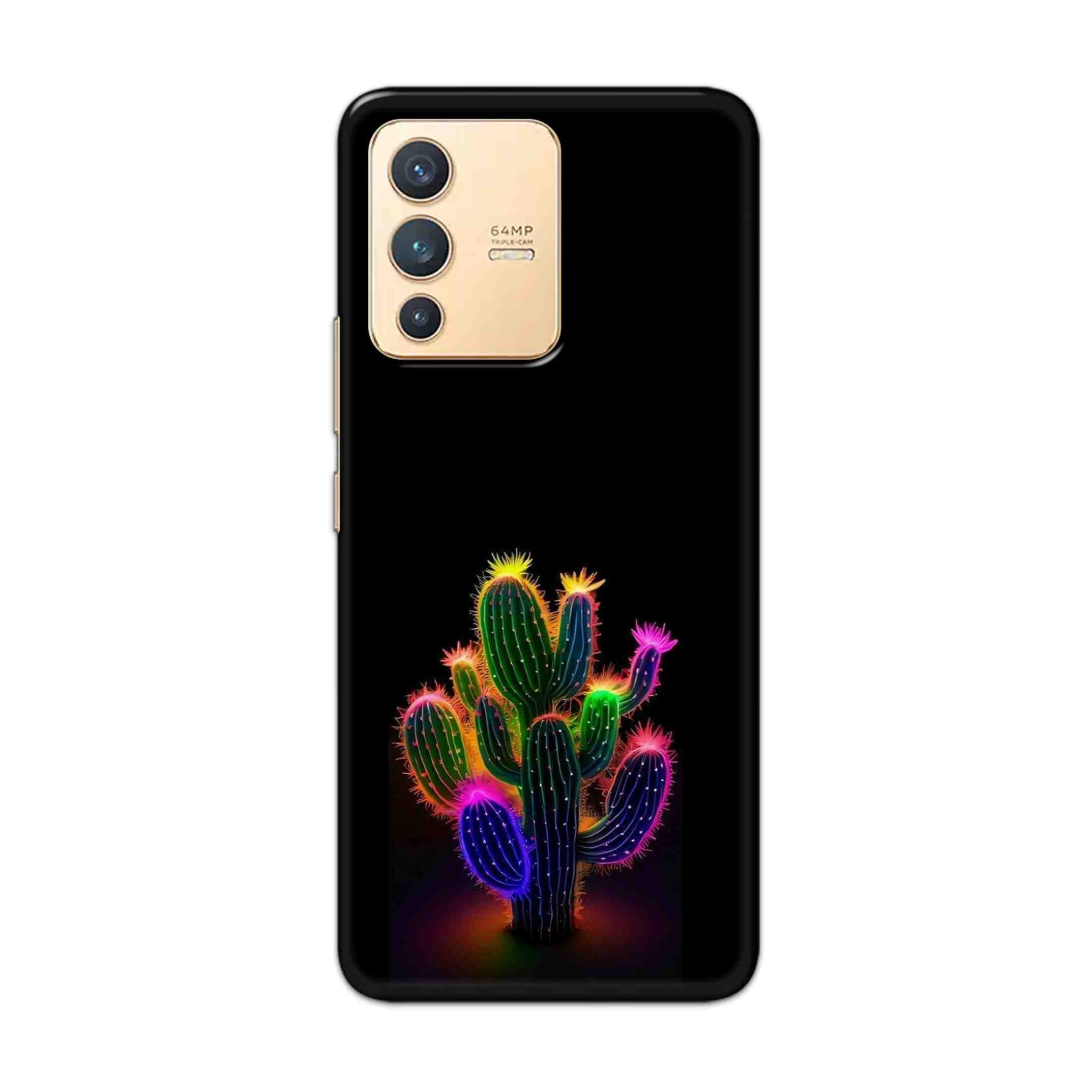 Buy Neon Flower Hard Back Mobile Phone Case Cover For Vivo V23 Online