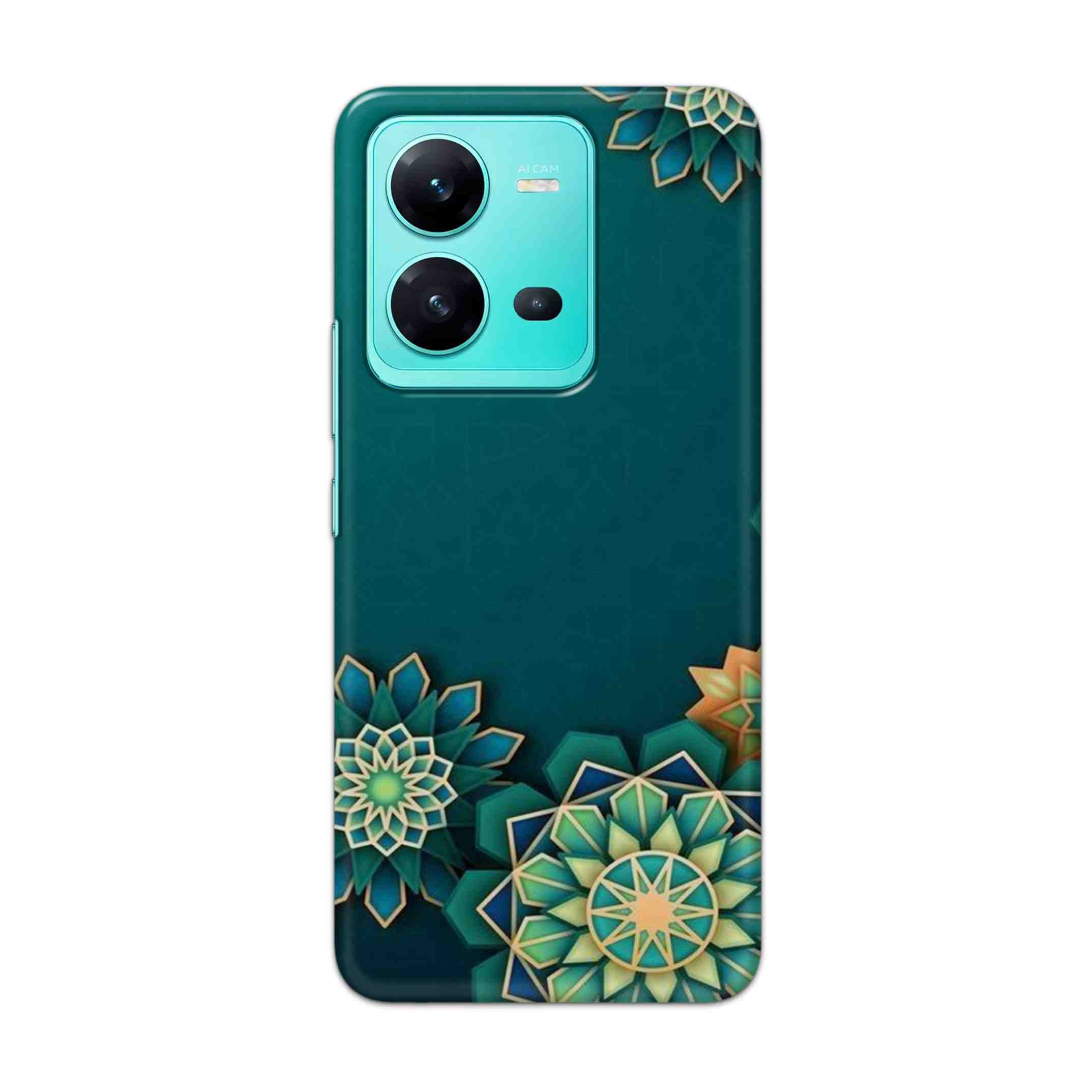 Buy Green Flower Hard Back Mobile Phone Case Cover For Vivo V25 Online