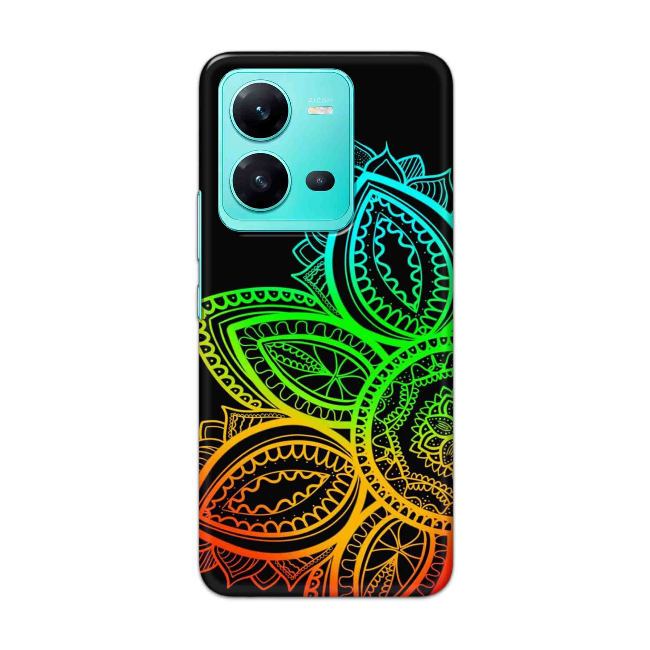 Buy Neon Mandala Hard Back Mobile Phone Case Cover For Vivo V25 Online