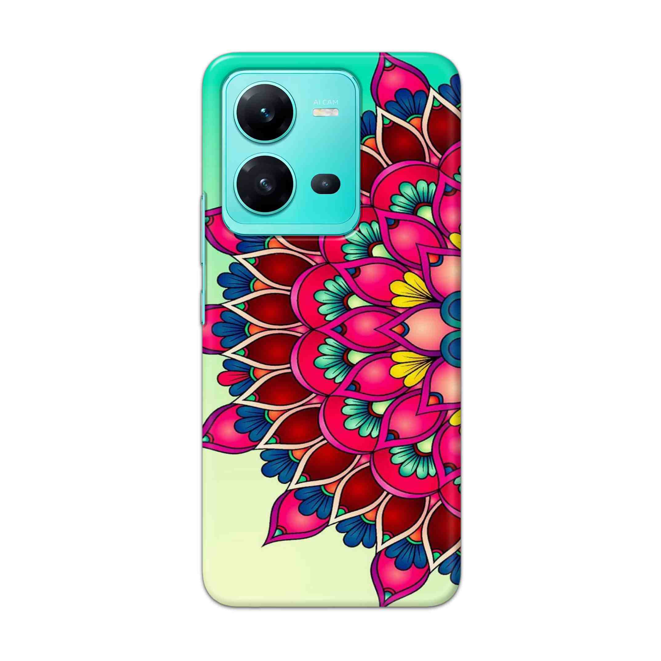 Buy Lotus Mandala Hard Back Mobile Phone Case Cover For Vivo V25 Online