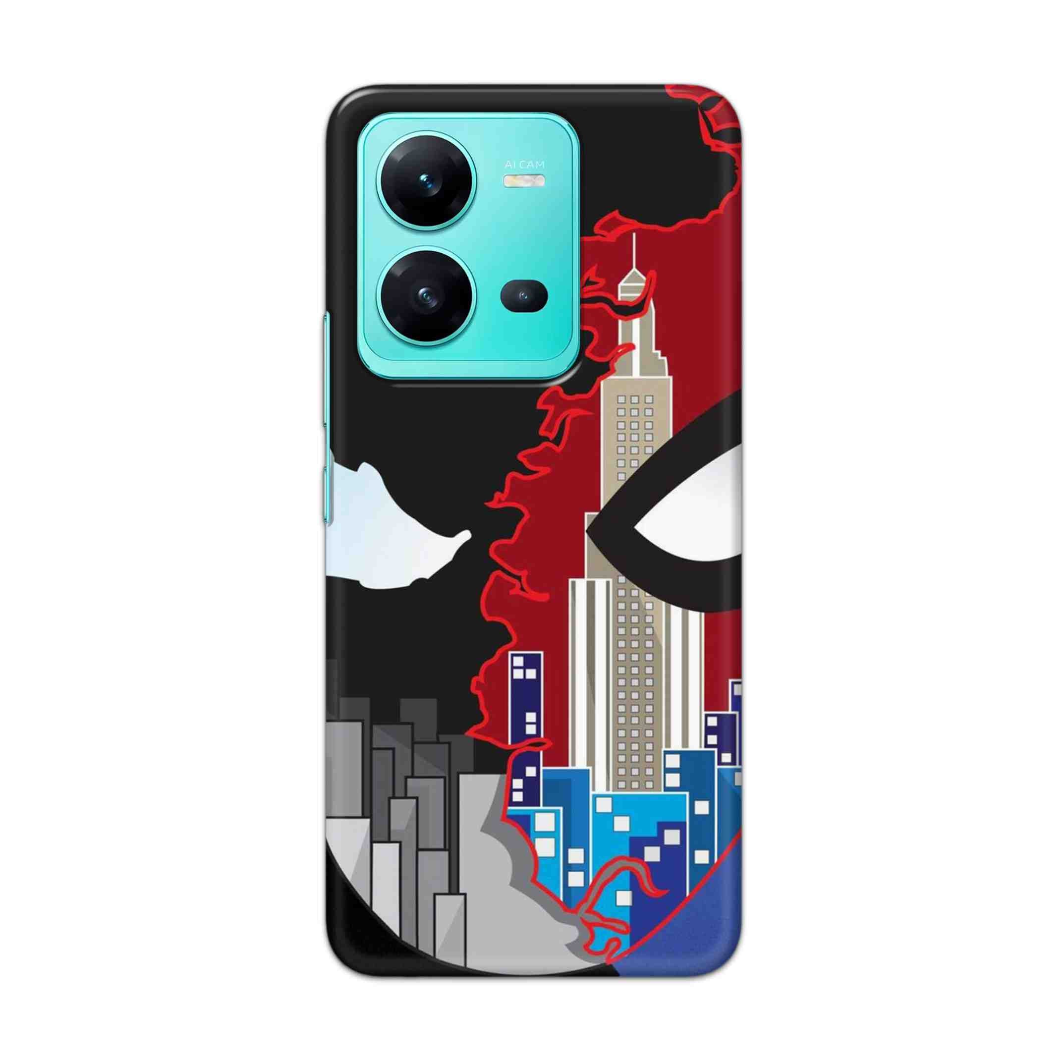 Buy Red And Black Spiderman Hard Back Mobile Phone Case Cover For Vivo V25 Online