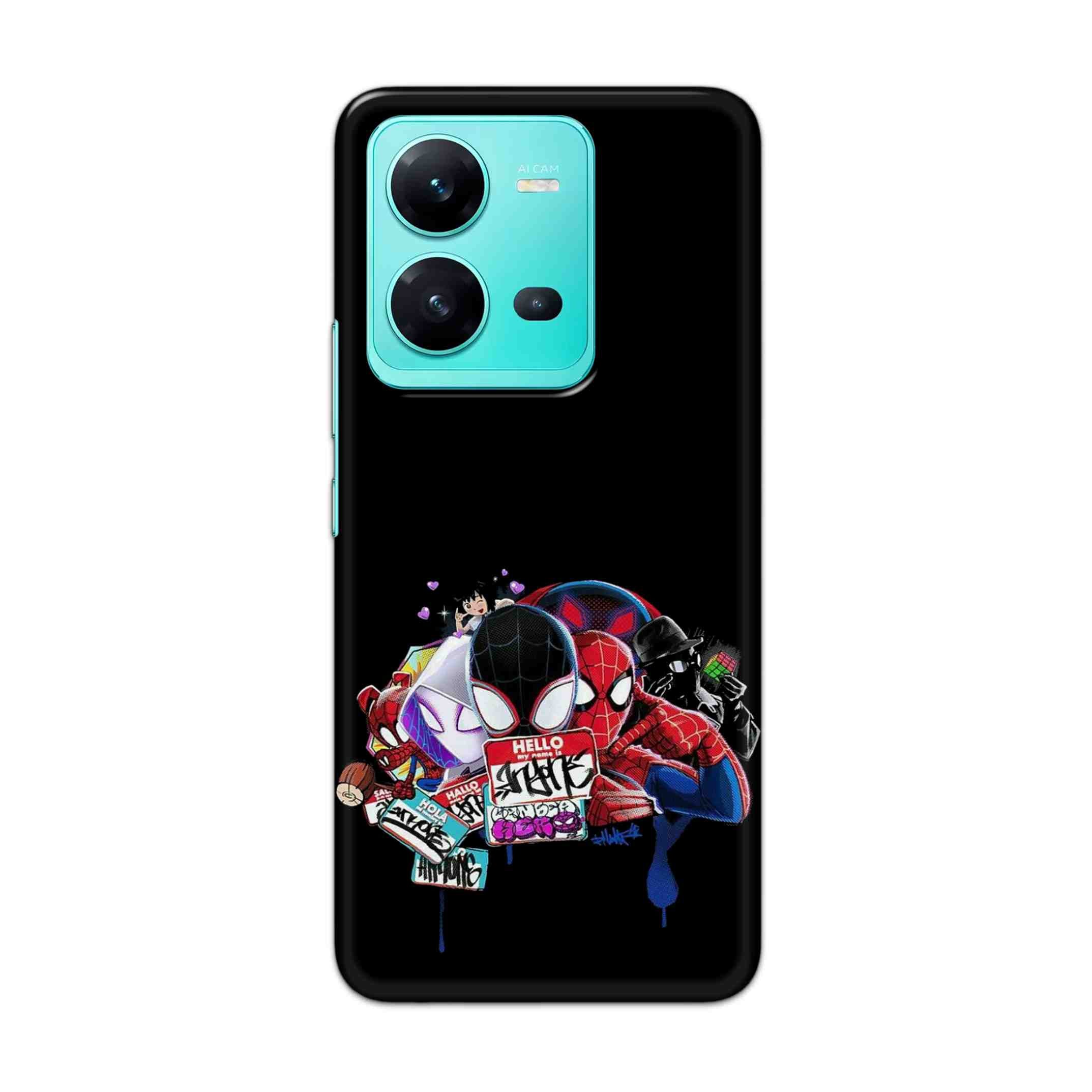 Buy Miles Morales Hard Back Mobile Phone Case Cover For Vivo V25 Online