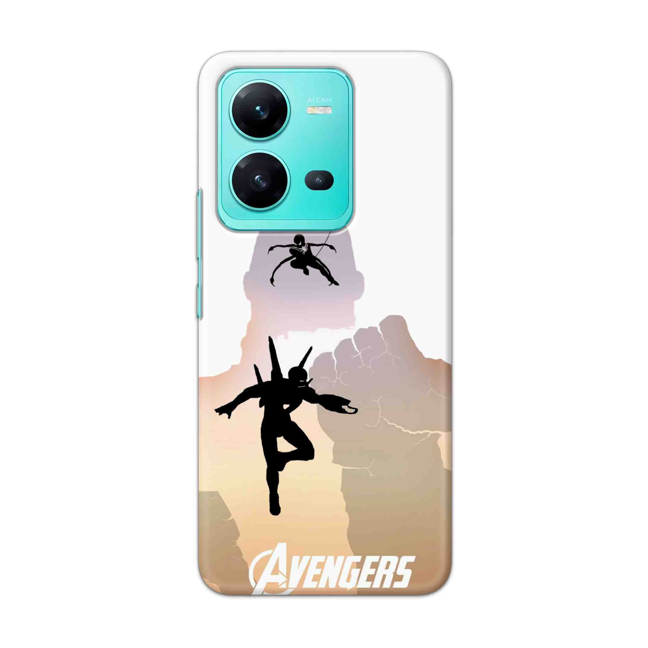 Buy Iron Man Vs Spiderman Hard Back Mobile Phone Case Cover For Vivo V25 Online