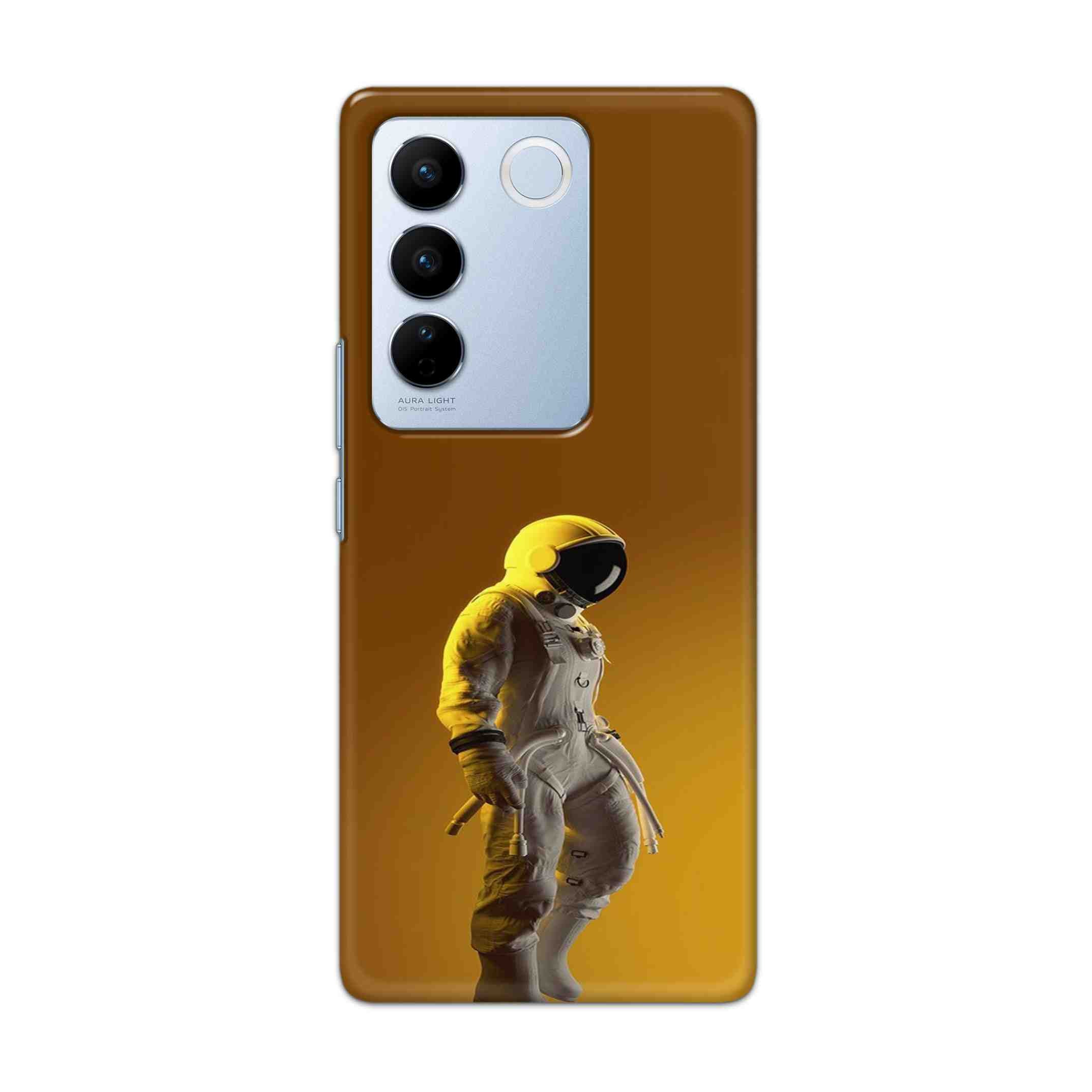 Buy Yellow Astronaut Hard Back Mobile Phone Case Cover For Vivo V27 Online