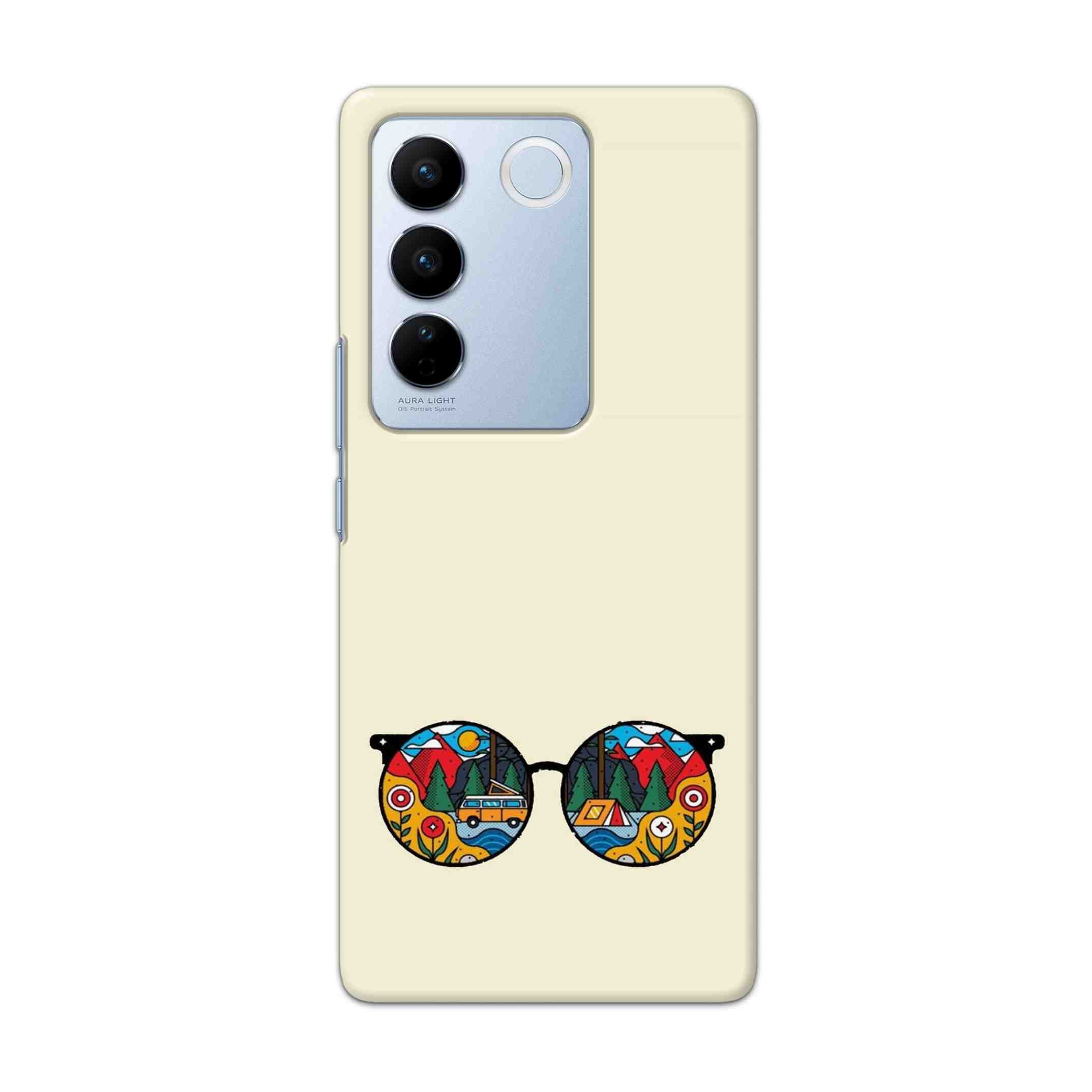 Buy Rainbow Sunglasses Hard Back Mobile Phone Case Cover For Vivo V27 Online