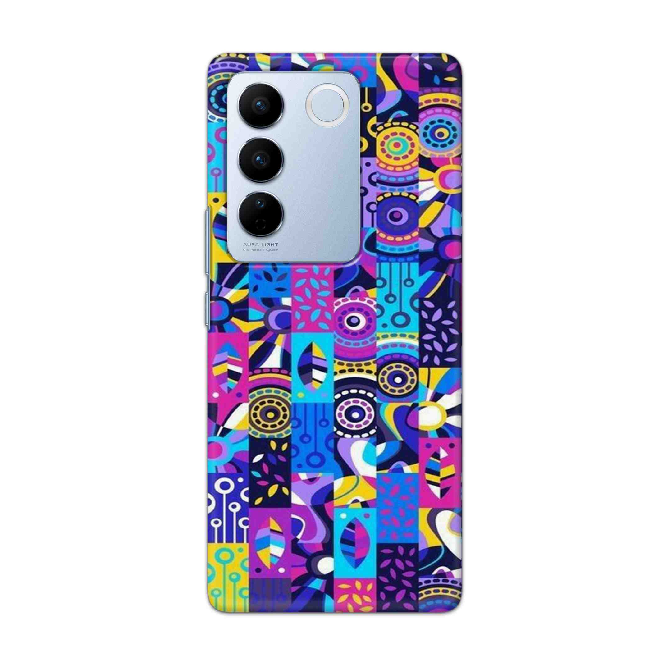 Buy Rainbow Art Hard Back Mobile Phone Case Cover For Vivo V27 Online