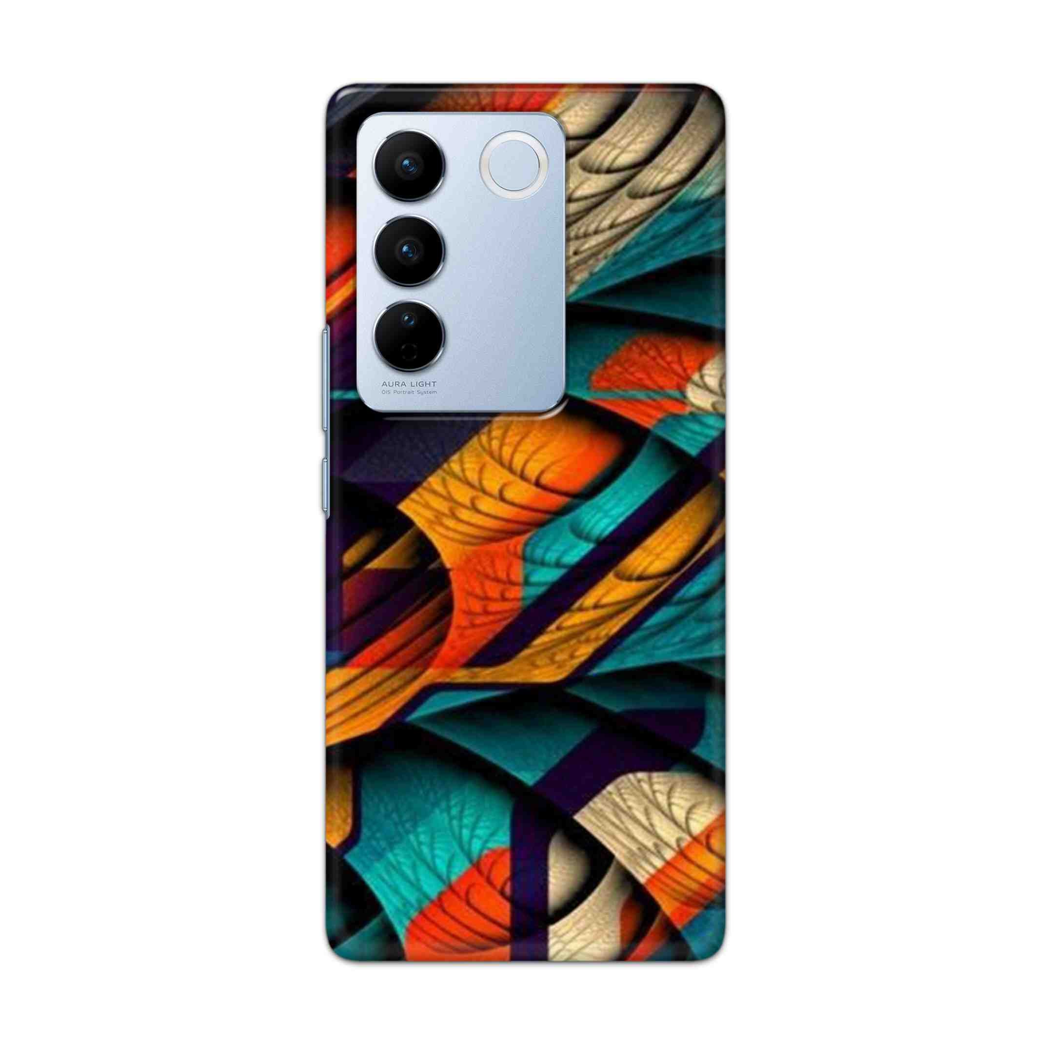 Buy Colour Abstract Hard Back Mobile Phone Case Cover For Vivo V27 Online