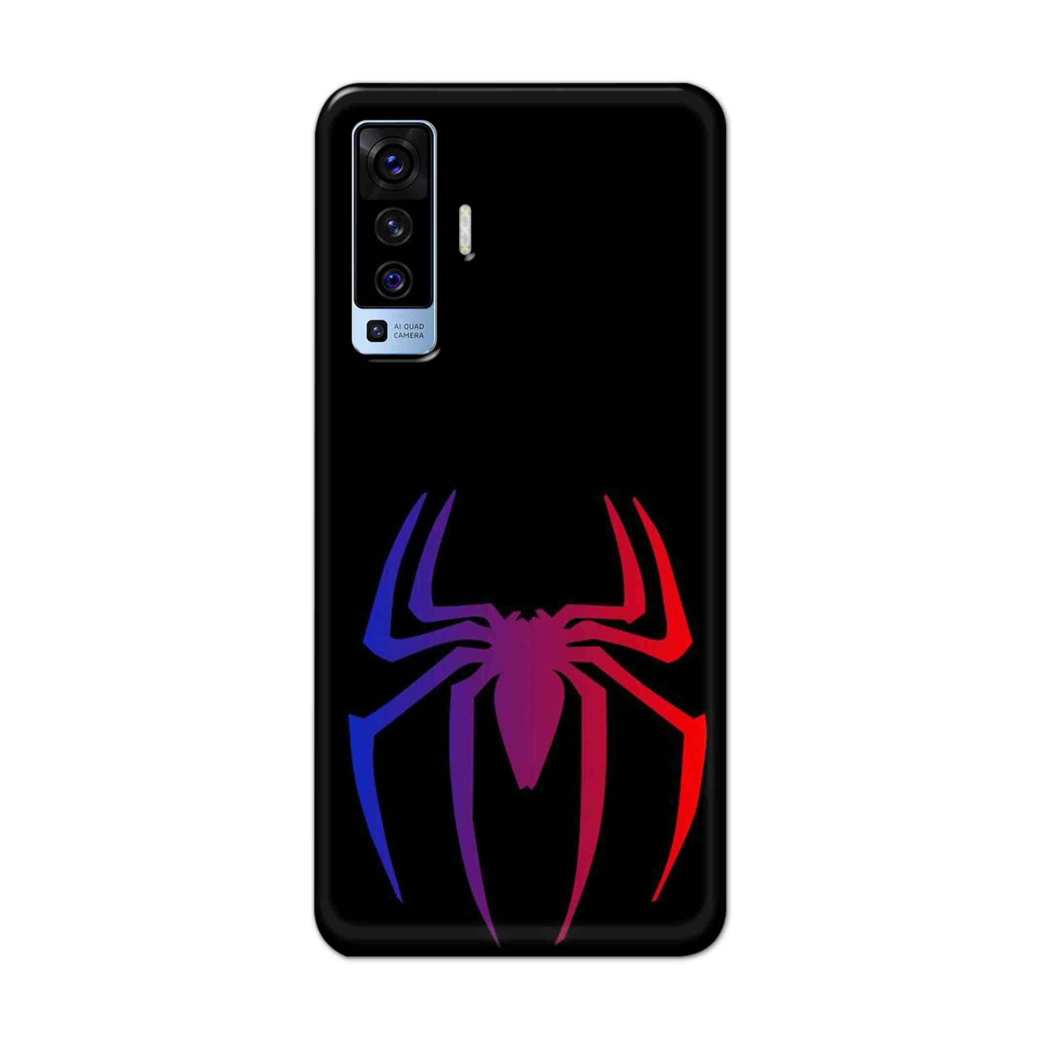 Buy Neon Spiderman Logo Hard Back Mobile Phone Case Cover For Vivo X50 Online