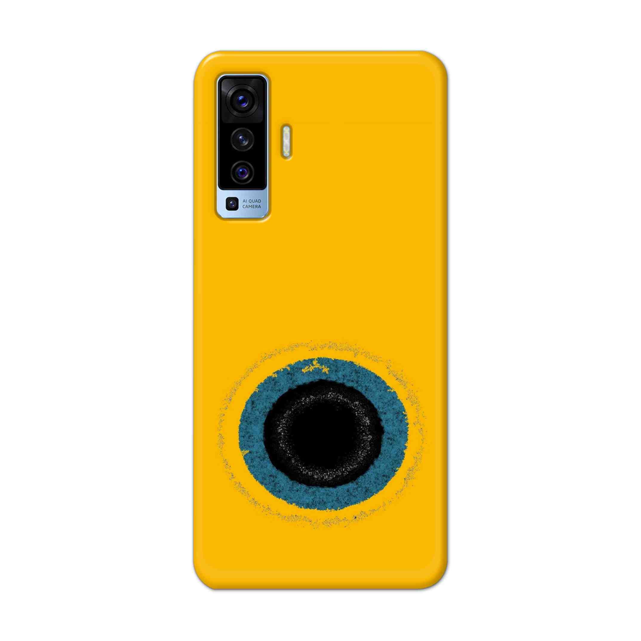 Buy Dark Hole With Yellow Background Hard Back Mobile Phone Case Cover For Vivo X50 Online