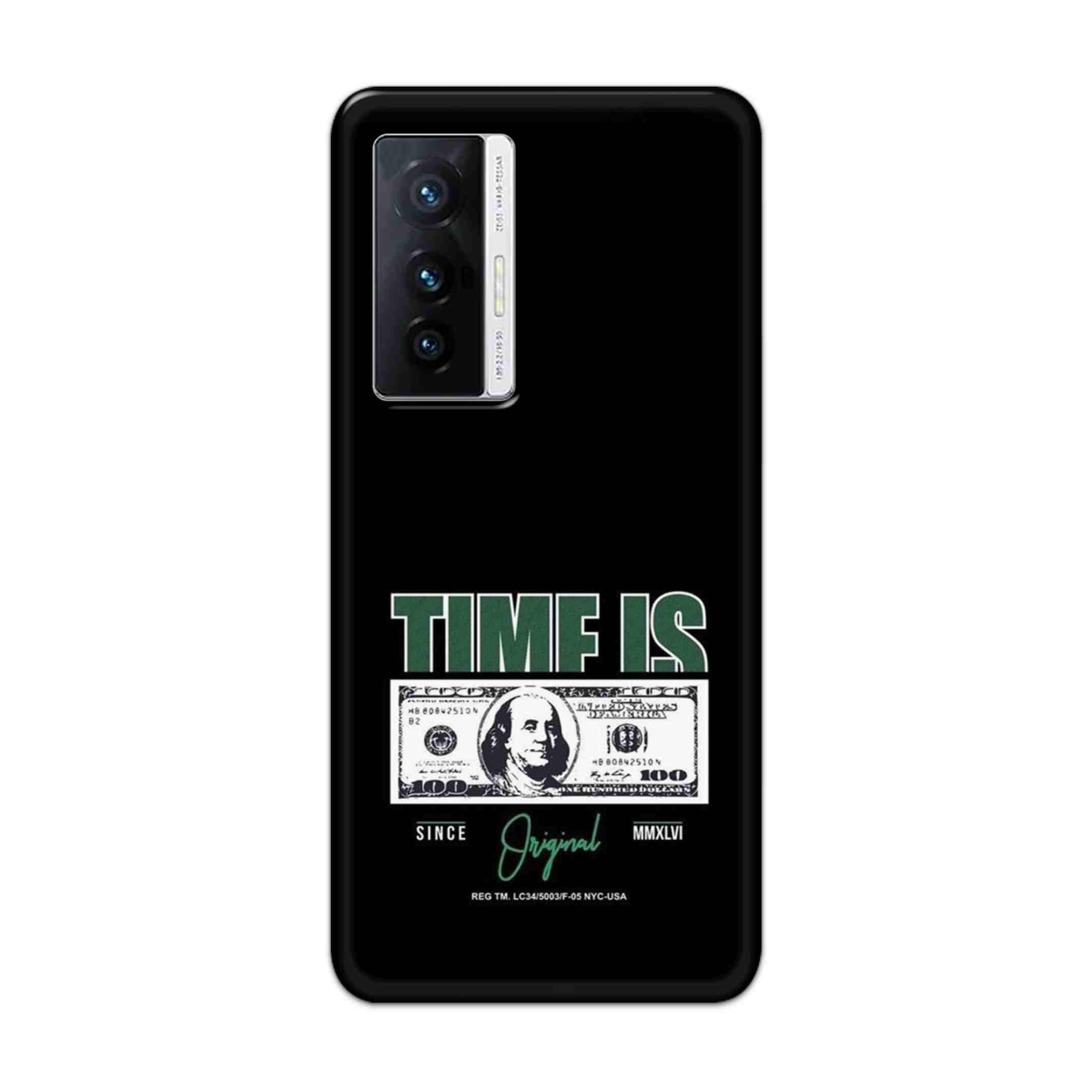 Buy Time Is Money Hard Back Mobile Phone Case Cover For Vivo X70 Online