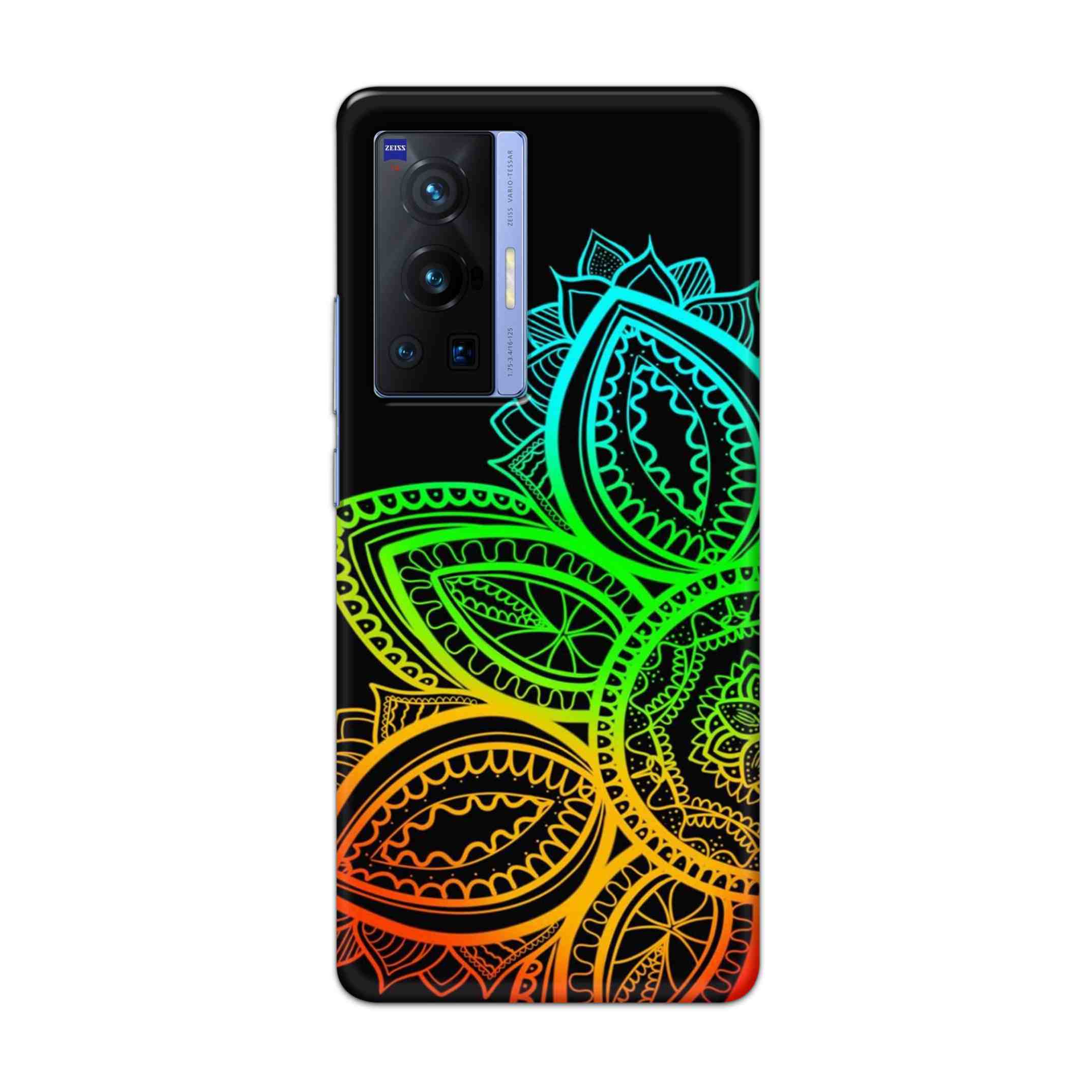 Buy Neon Mandala Hard Back Mobile Phone Case Cover For Vivo X70 Pro Online