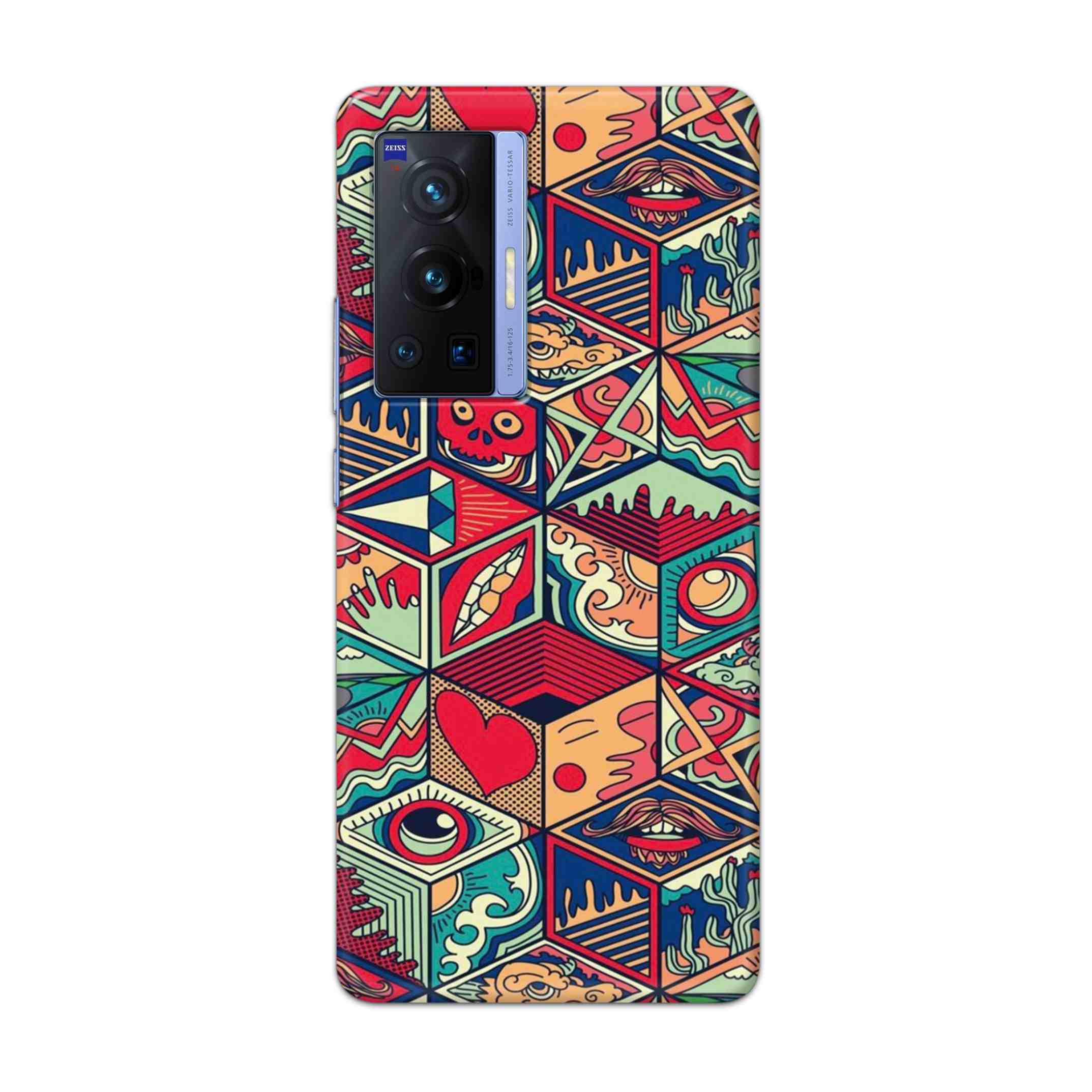 Buy Face Mandala Hard Back Mobile Phone Case Cover For Vivo X70 Pro Online