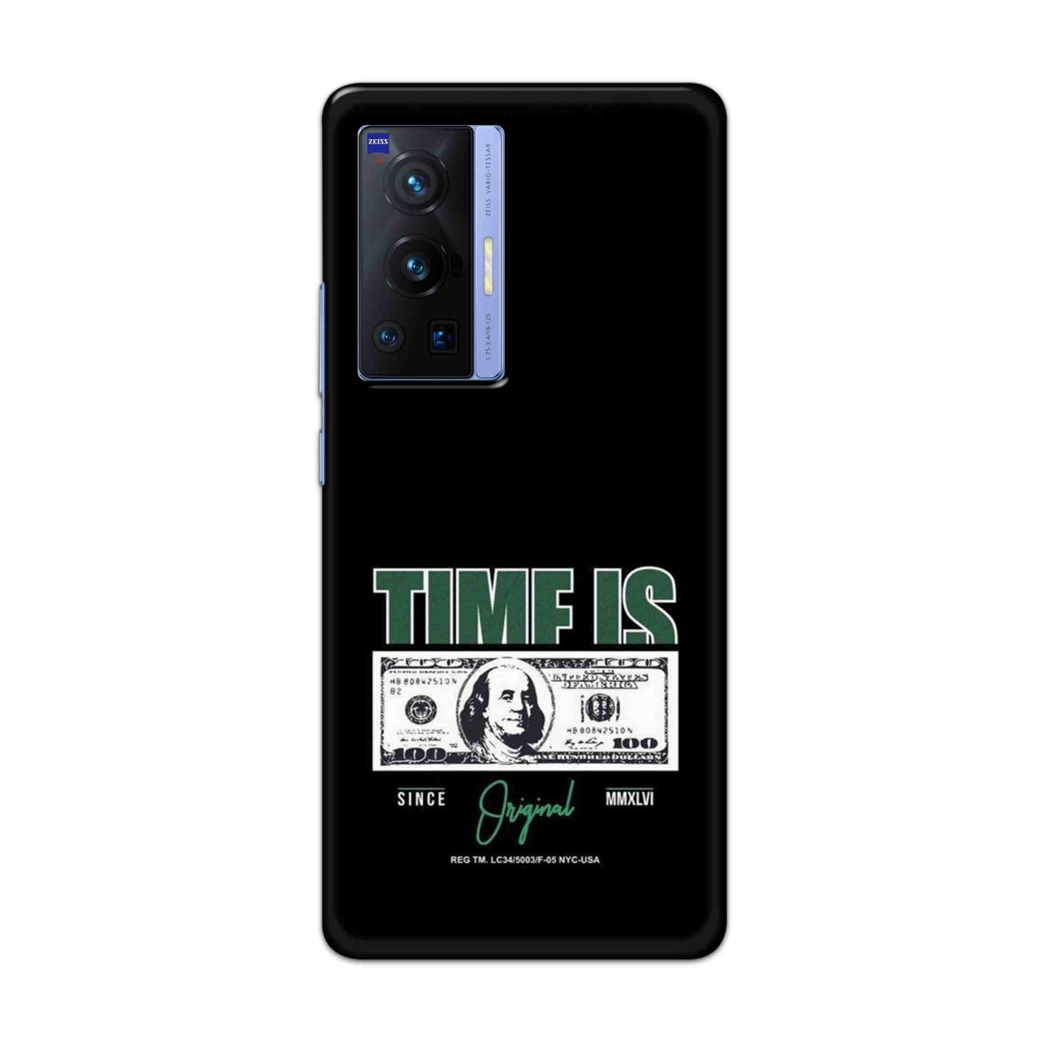 Buy Time Is Money Hard Back Mobile Phone Case Cover For Vivo X70 Pro Online