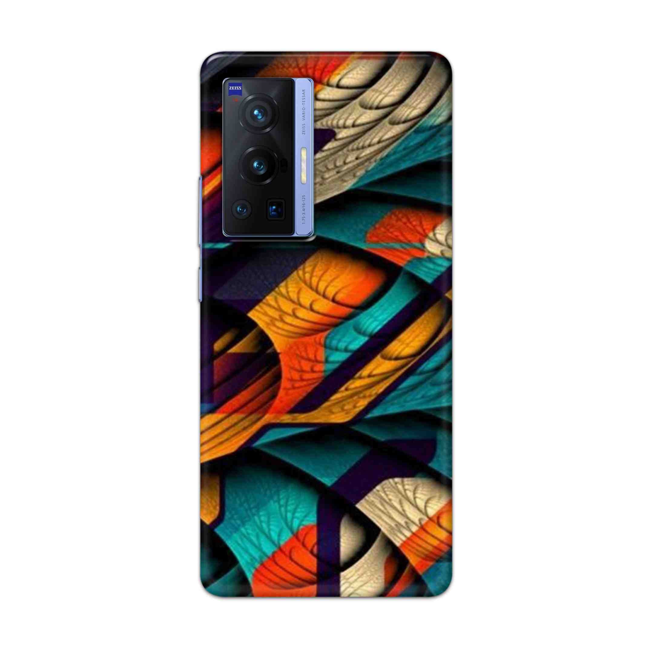 Buy Colour Abstract Hard Back Mobile Phone Case Cover For Vivo X70 Pro Online