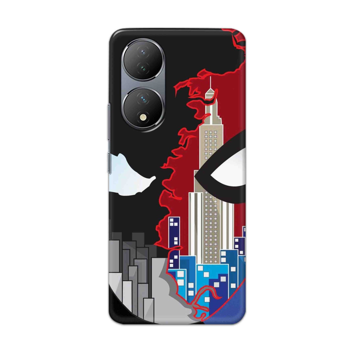 Buy Red And Black Spiderman Hard Back Mobile Phone Case Cover For Vivo Y100 Online