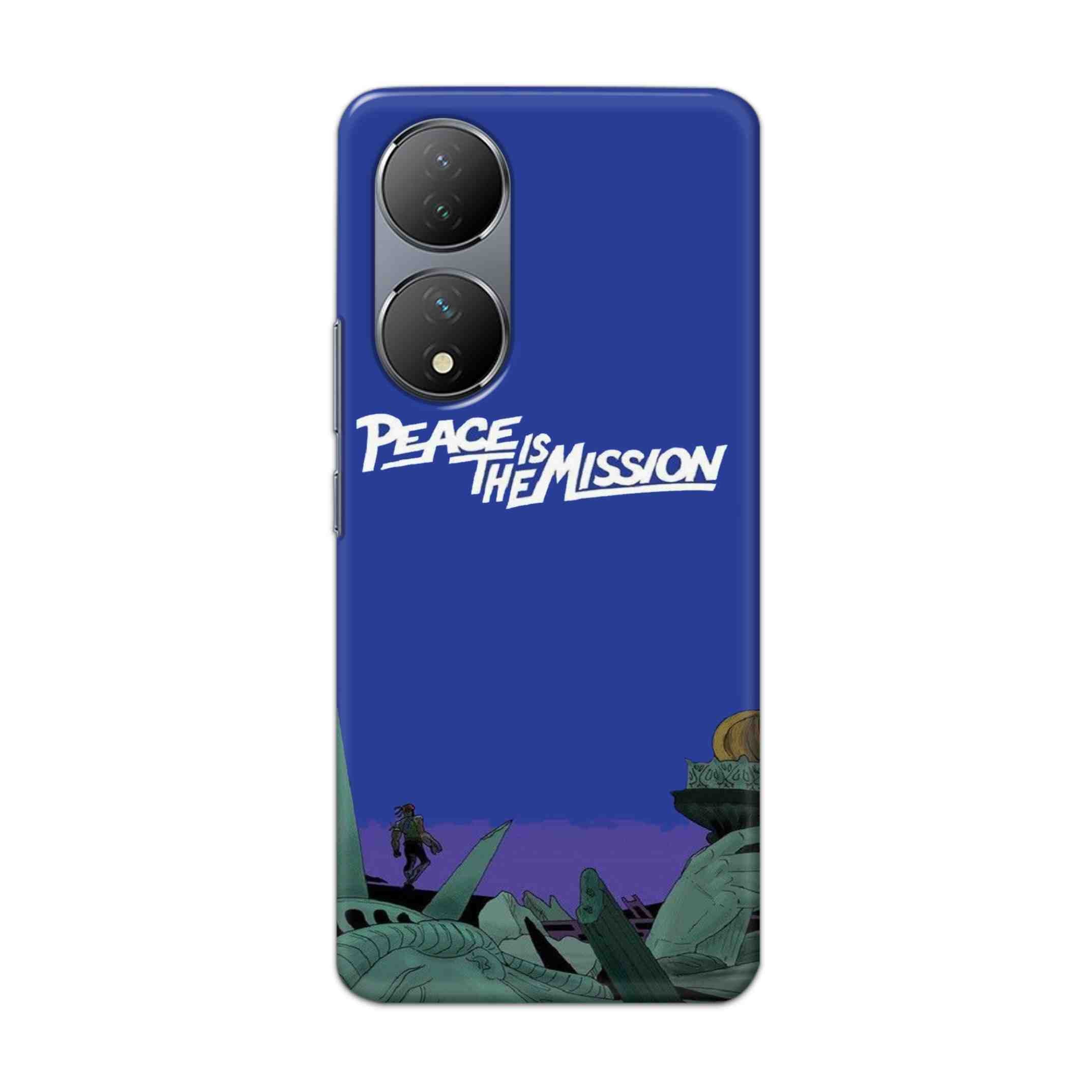 Buy Peace Is The Misson Hard Back Mobile Phone Case Cover For Vivo Y100 Online