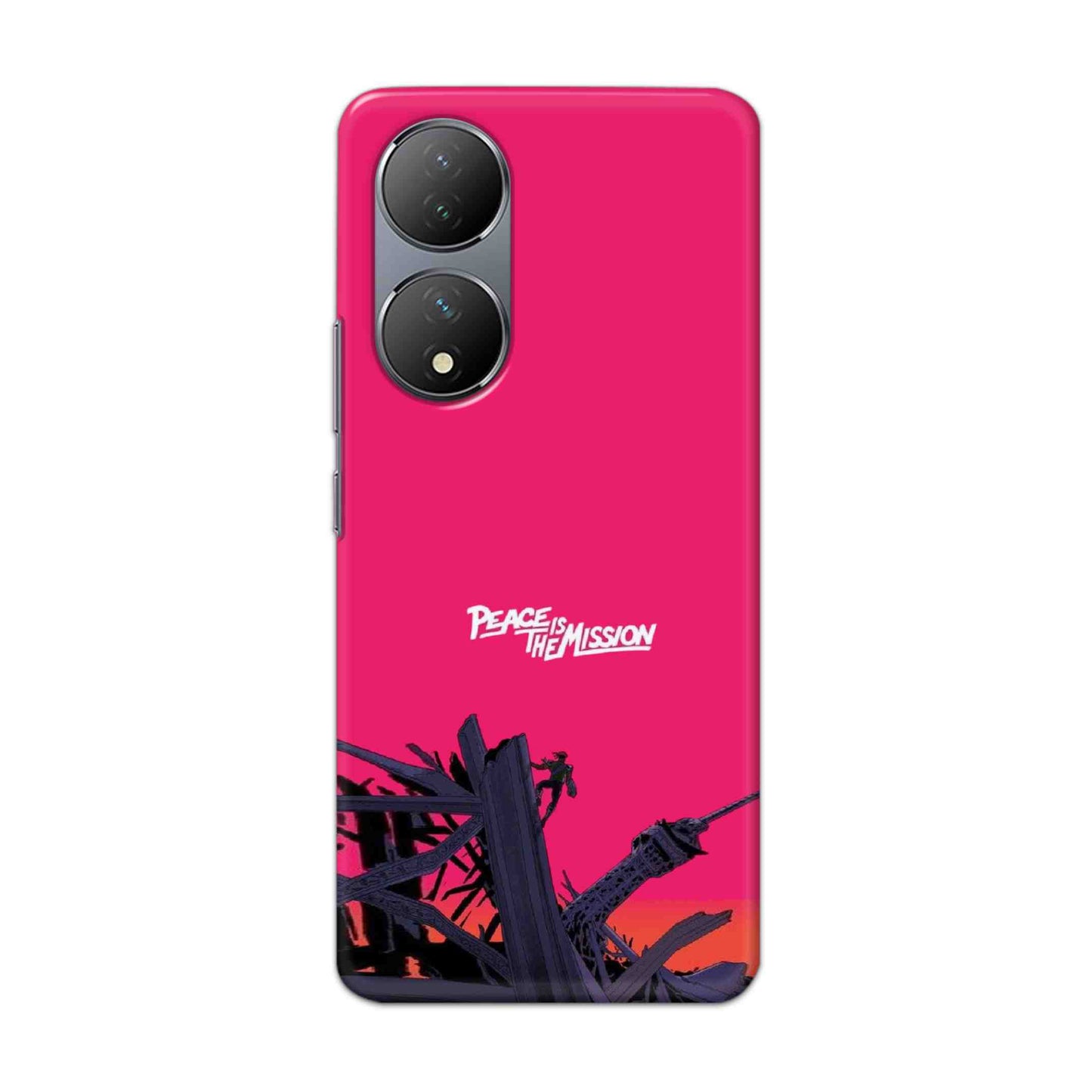 Buy Peace Is The Mission Hard Back Mobile Phone Case Cover For Vivo Y100 Online