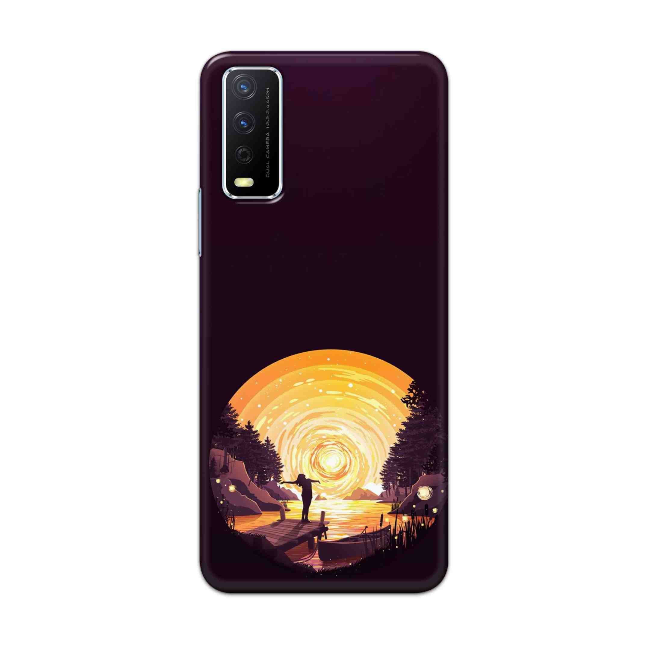 Buy Night Sunrise Hard Back Mobile Phone Case Cover For Vivo Y12s Online