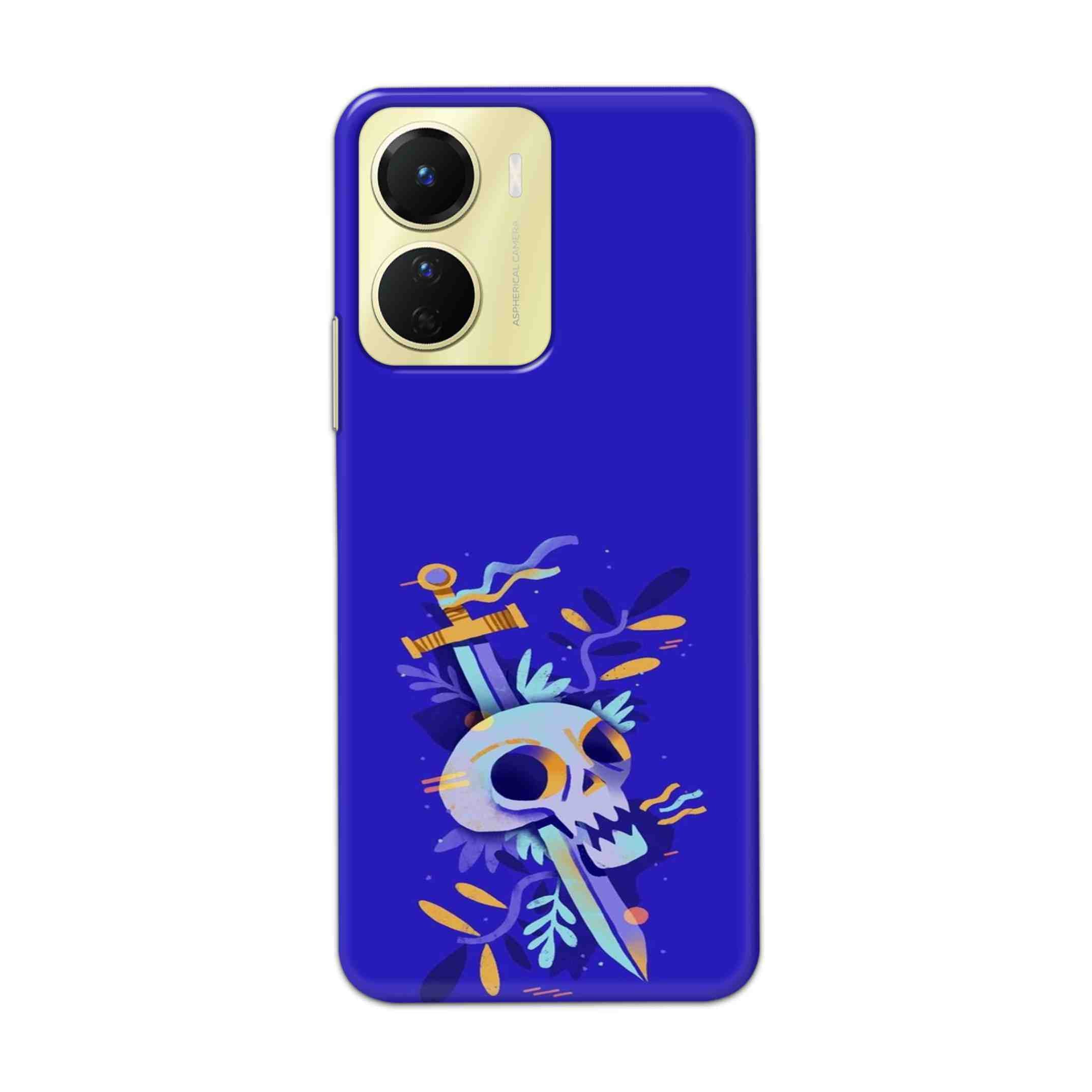 Buy Blue Skull Hard Back Mobile Phone Case Cover For Vivo Y16 Online