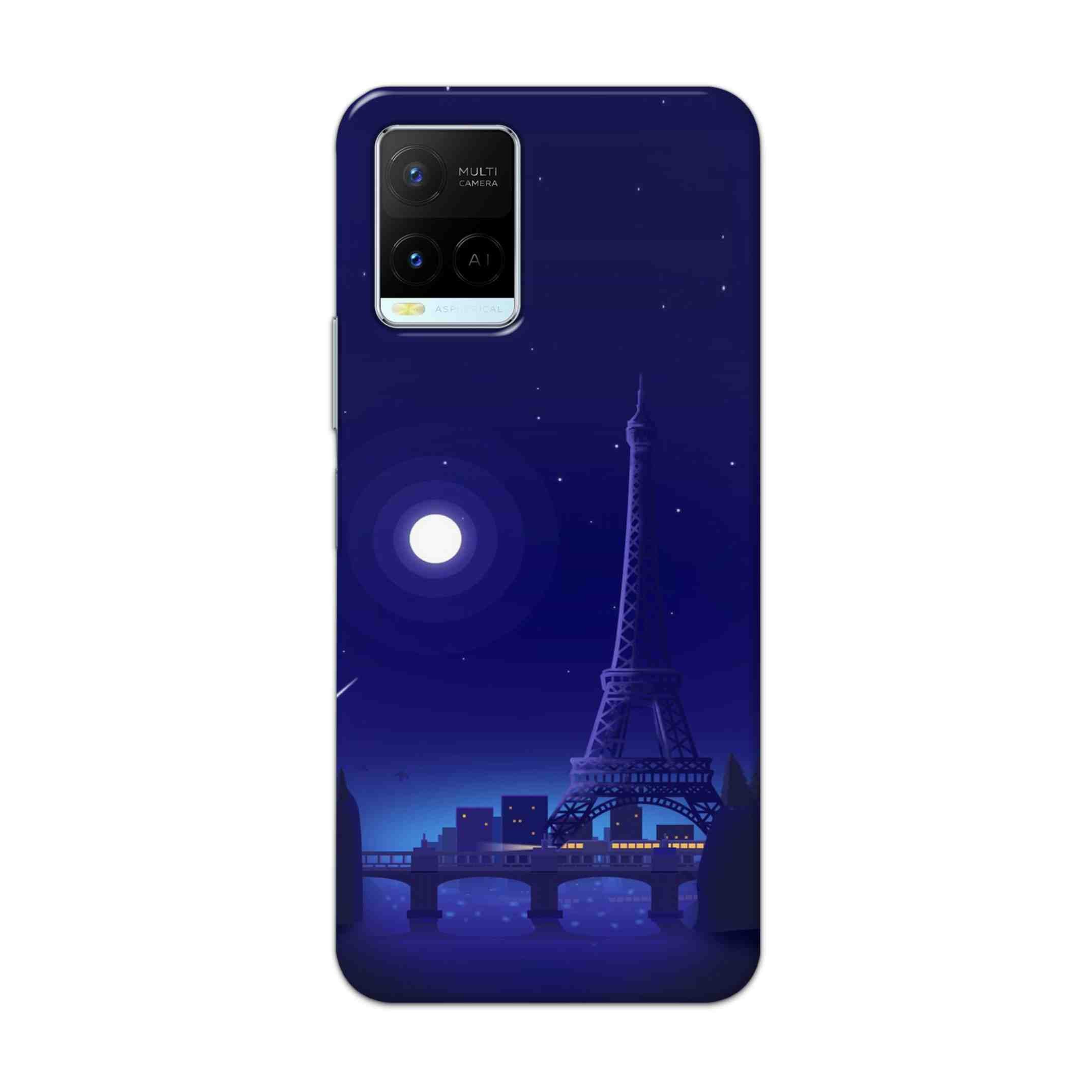 Buy Night Eiffel Tower Hard Back Mobile Phone Case Cover For Vivo Y21 2021 Online