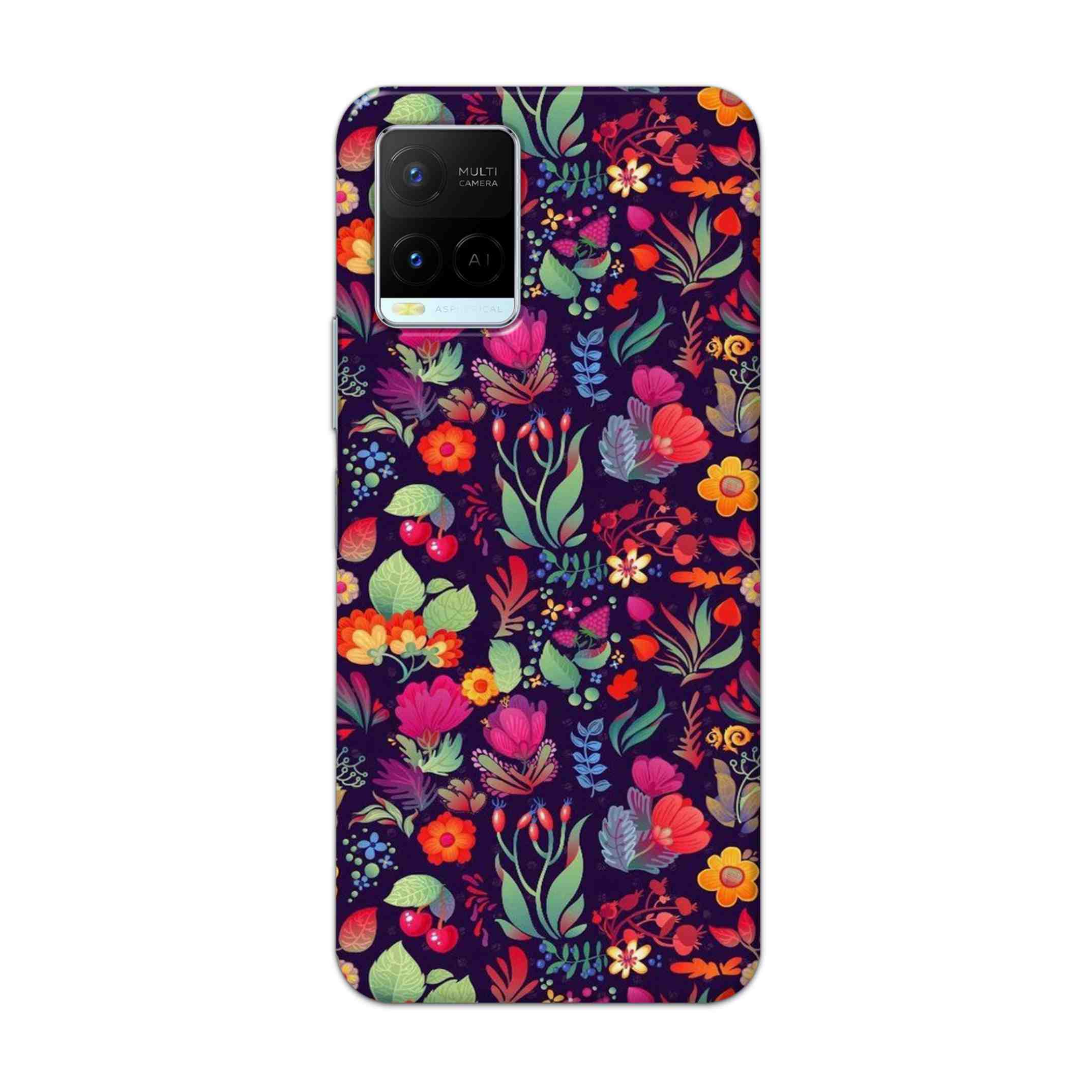 Buy Fruits Flower Hard Back Mobile Phone Case Cover For Vivo Y21 2021 Online
