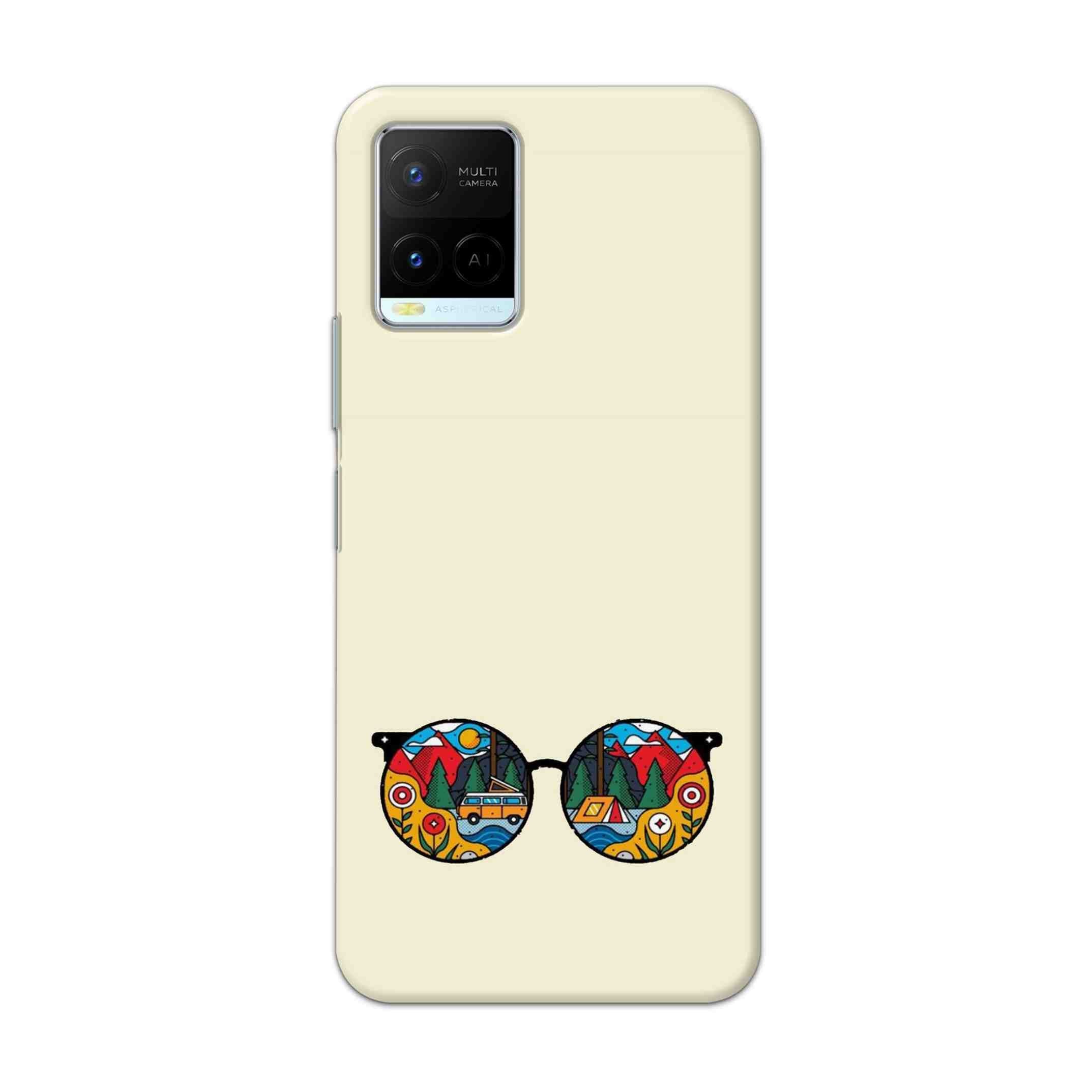 Buy Rainbow Sunglasses Hard Back Mobile Phone Case Cover For Vivo Y21 2021 Online