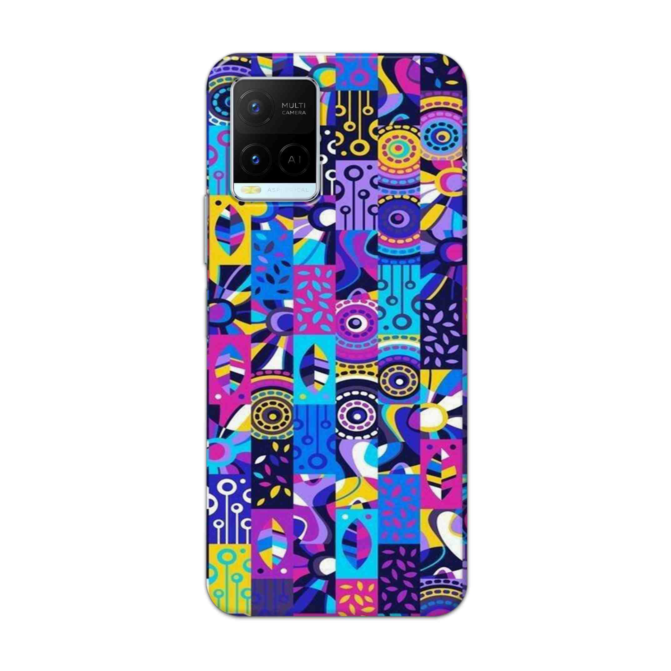 Buy Rainbow Art Hard Back Mobile Phone Case Cover For Vivo Y21 2021 Online