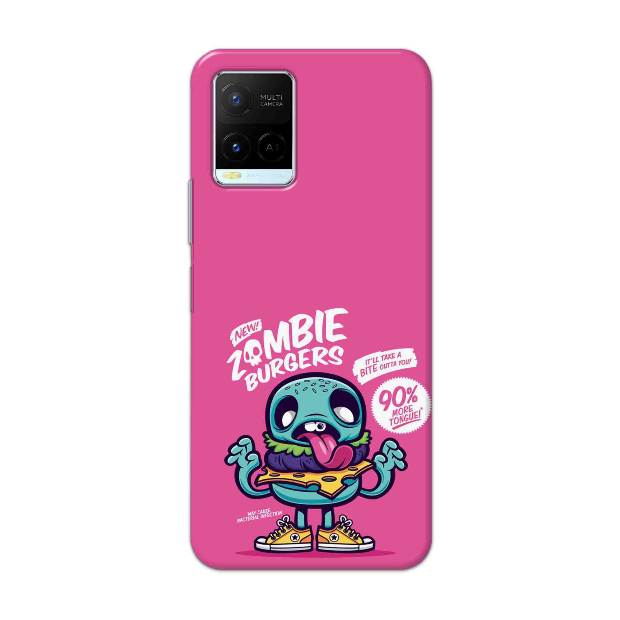 Buy New Zombie Burgers Hard Back Mobile Phone Case Cover For Vivo Y21 2021 Online