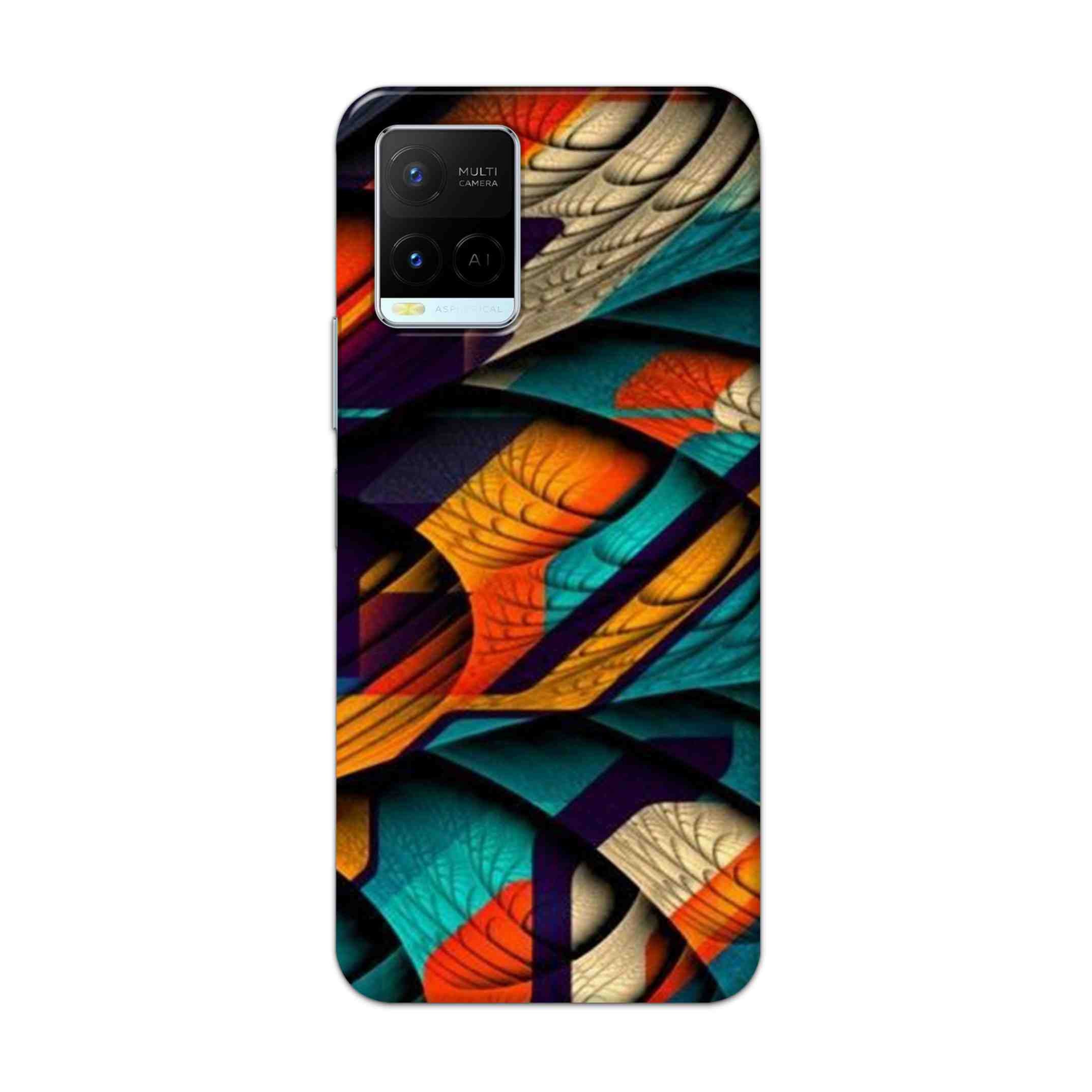 Buy Colour Abstract Hard Back Mobile Phone Case Cover For Vivo Y21 2021 Online