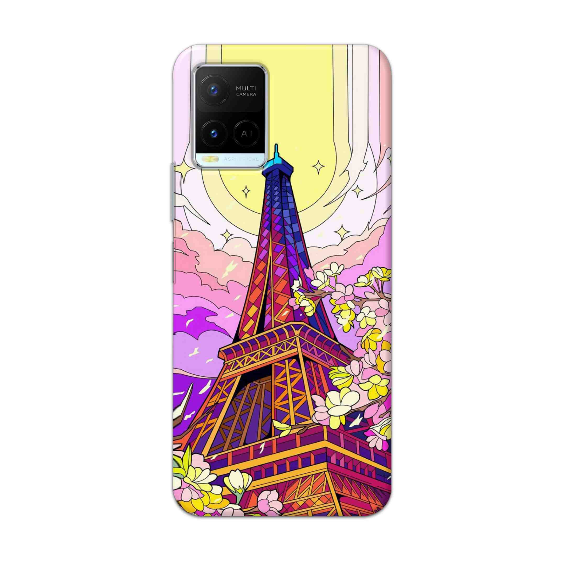 Buy Eiffel Tower Hard Back Mobile Phone Case Cover For Vivo Y21 2021 Online