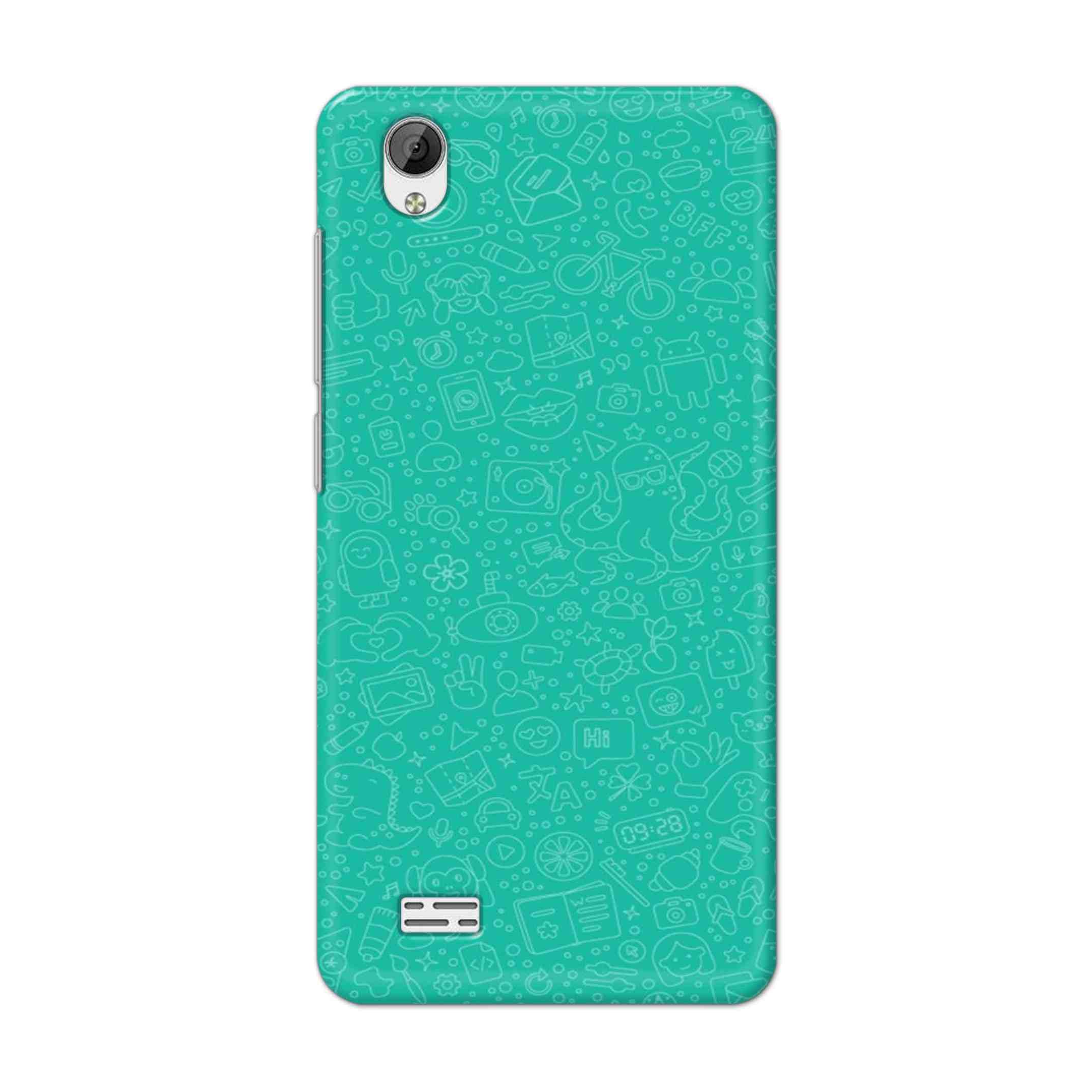 Buy Whatsapp Hard Back Mobile Phone Case Cover For Vivo Y31 Online