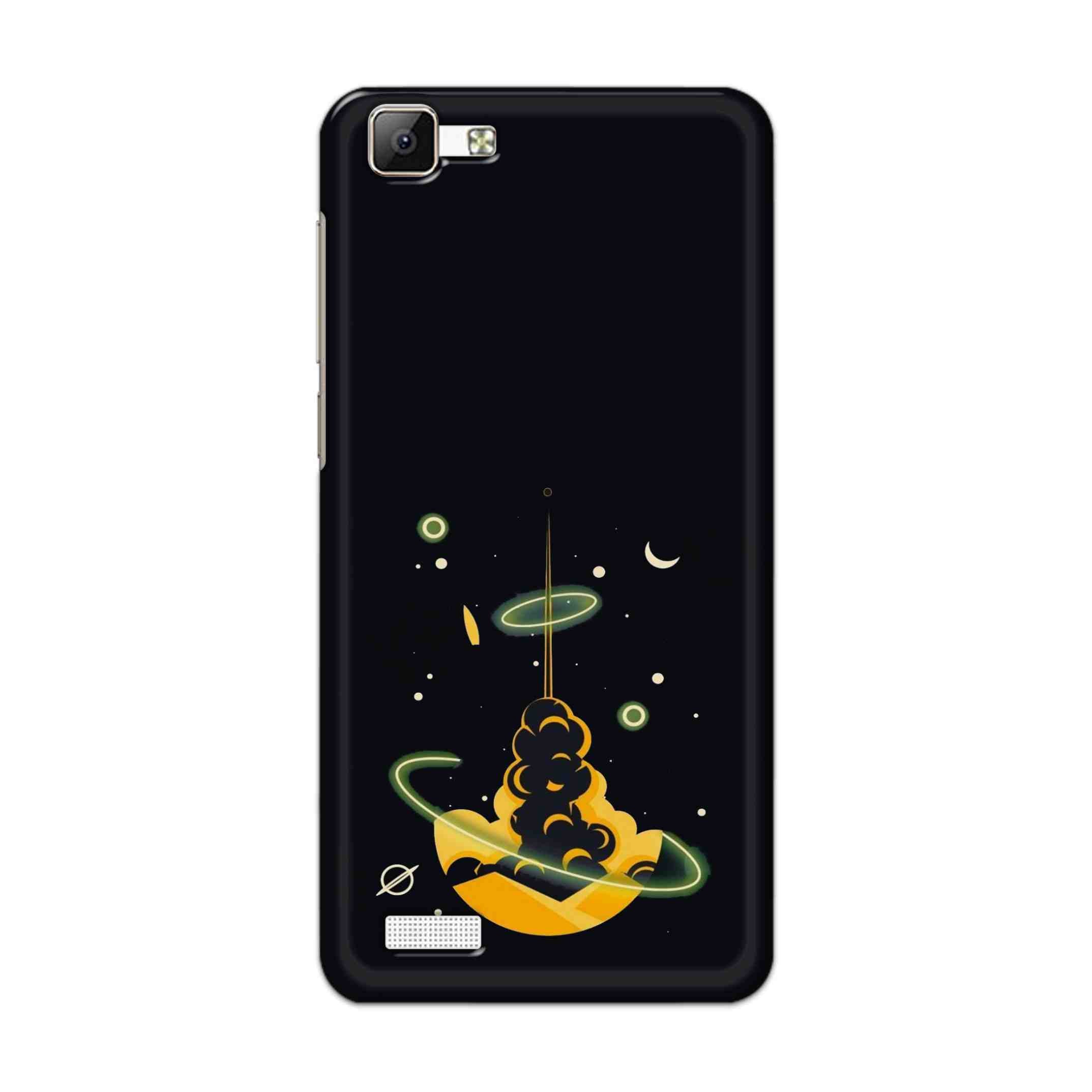 Buy Moon Hard Back Mobile Phone Case Cover For Vivo Y35 Online