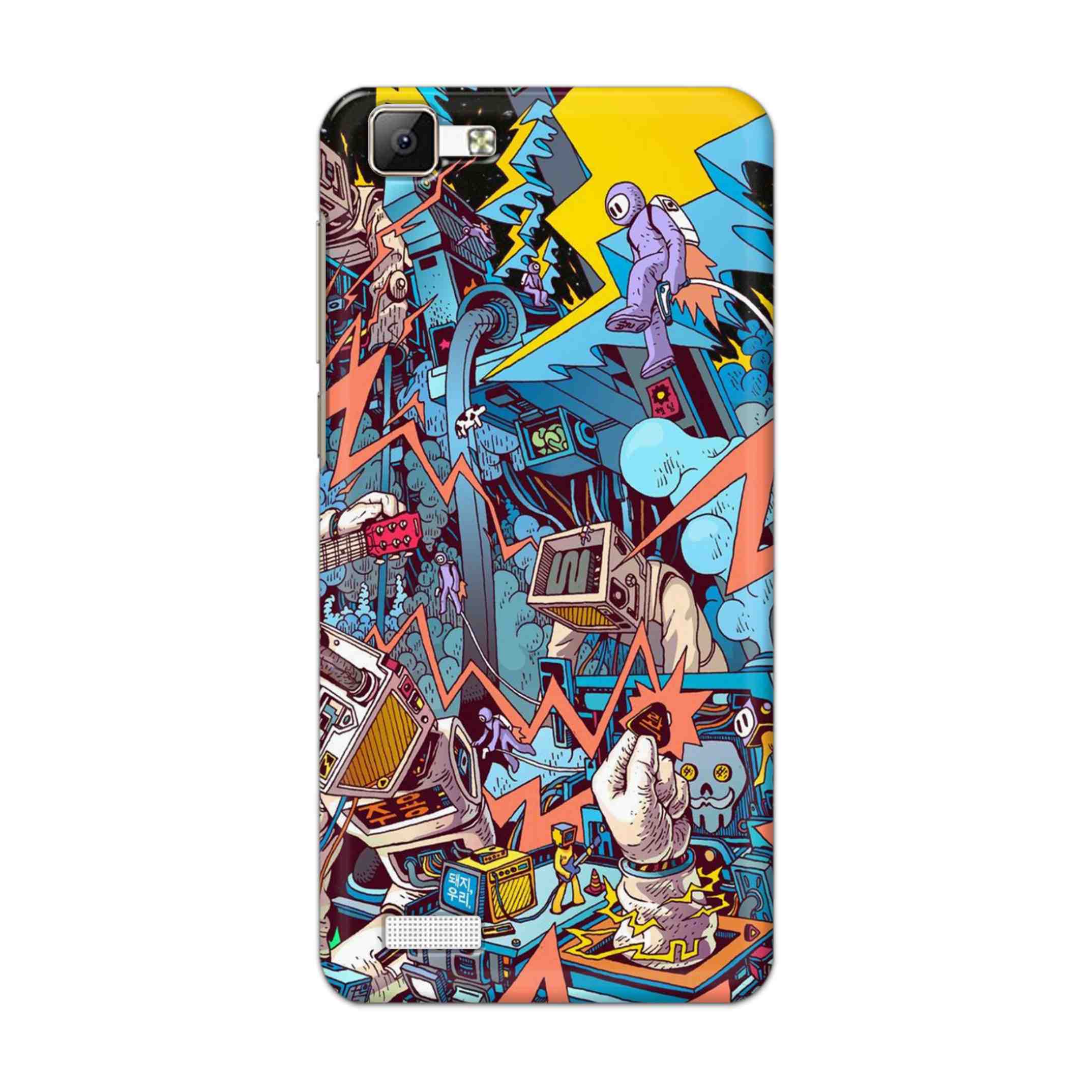 Buy Ofo Panic Hard Back Mobile Phone Case Cover For Vivo Y35 Online