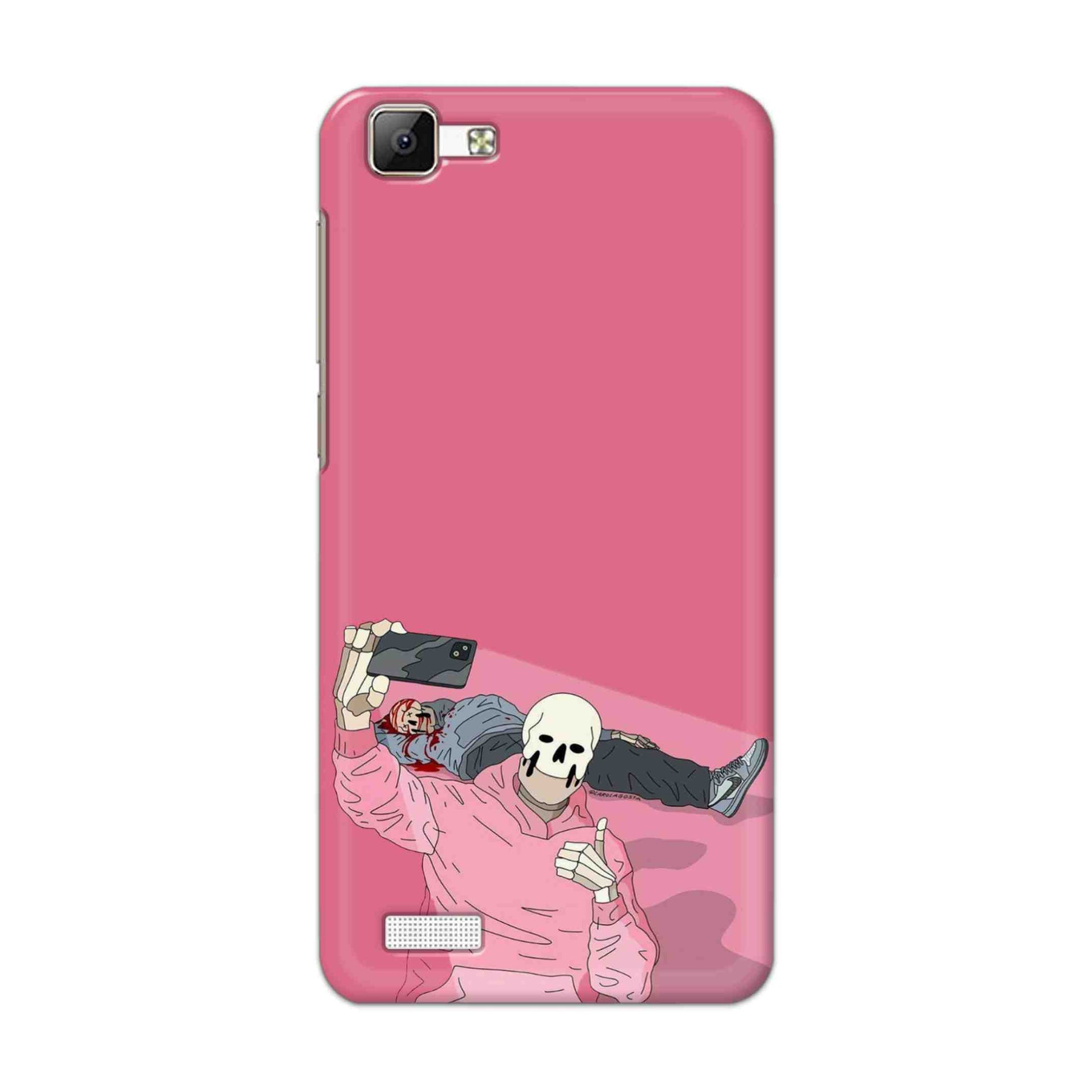 Buy Selfie Hard Back Mobile Phone Case Cover For Vivo Y35 Online