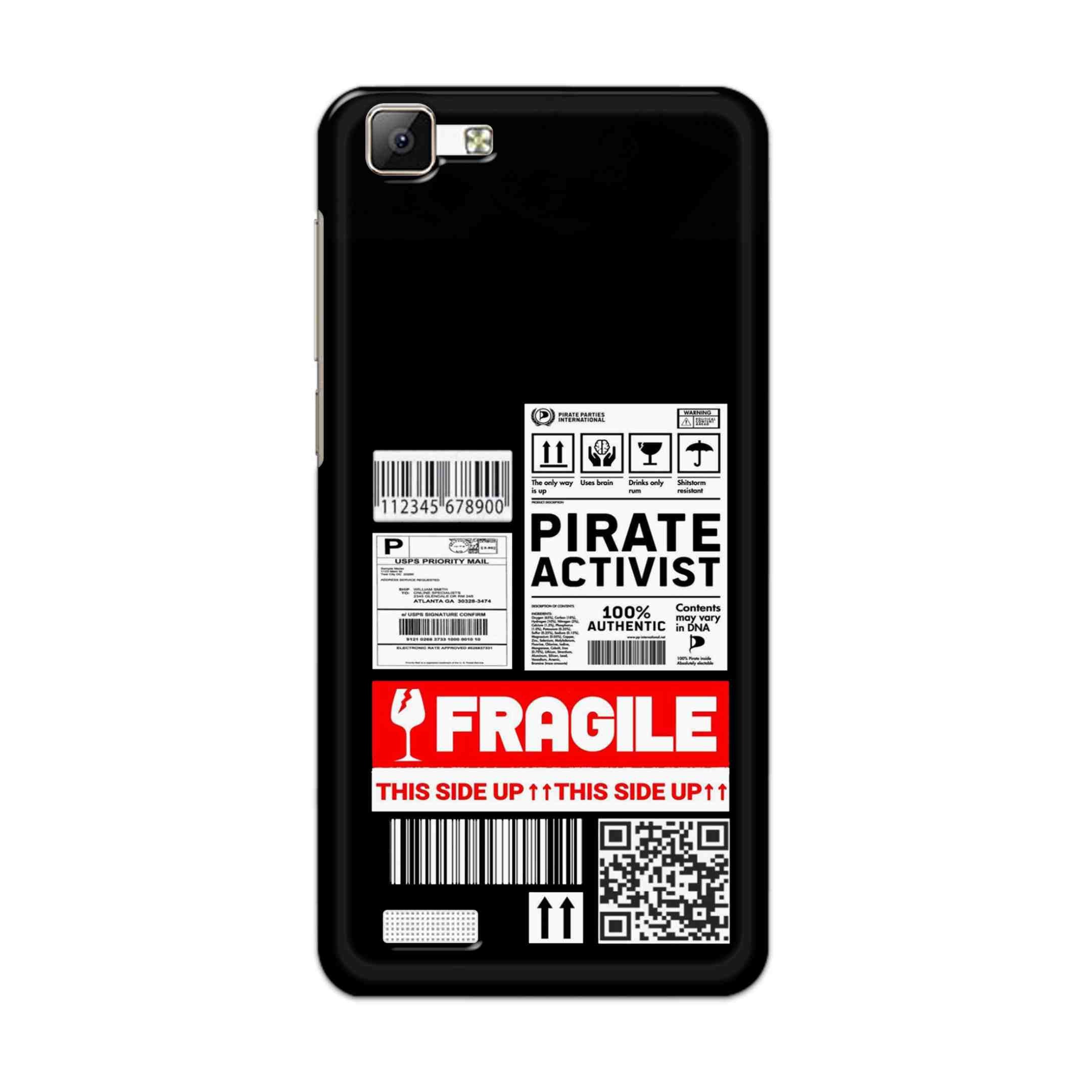 Buy Fragile Hard Back Mobile Phone Case Cover For Vivo Y35 Online