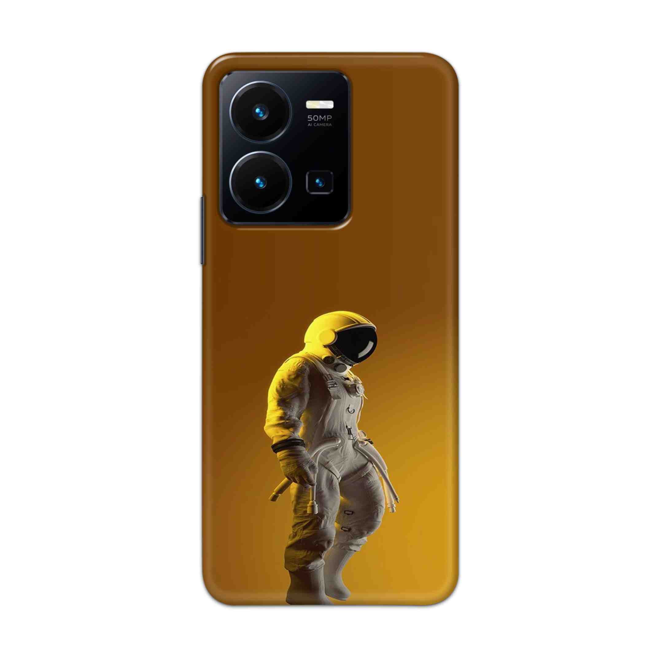 Buy Yellow Astronaut Hard Back Mobile Phone Case Cover For Vivo Y35 2022 Online