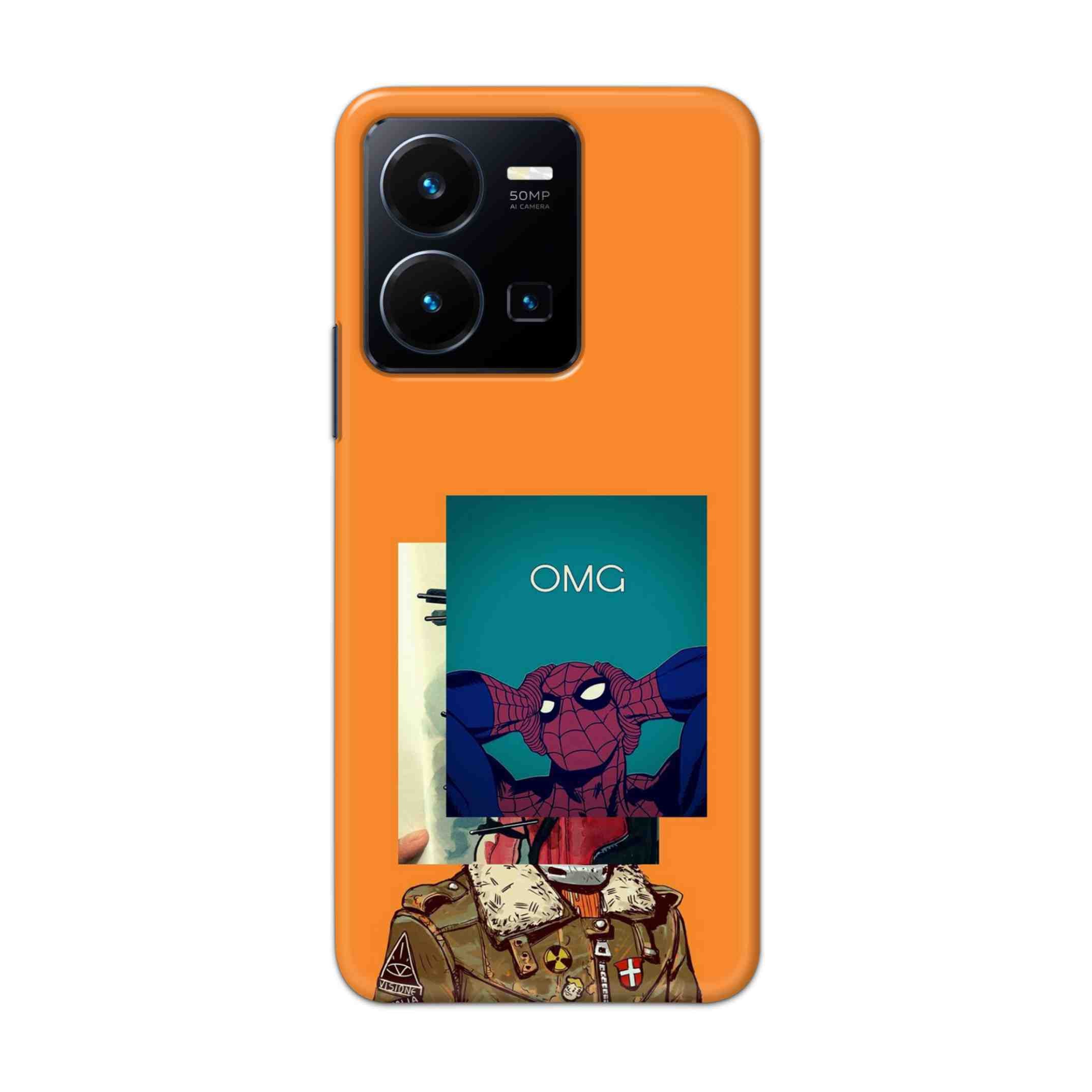 Buy Omg Spiderman Hard Back Mobile Phone Case Cover For Vivo Y35 2022 Online