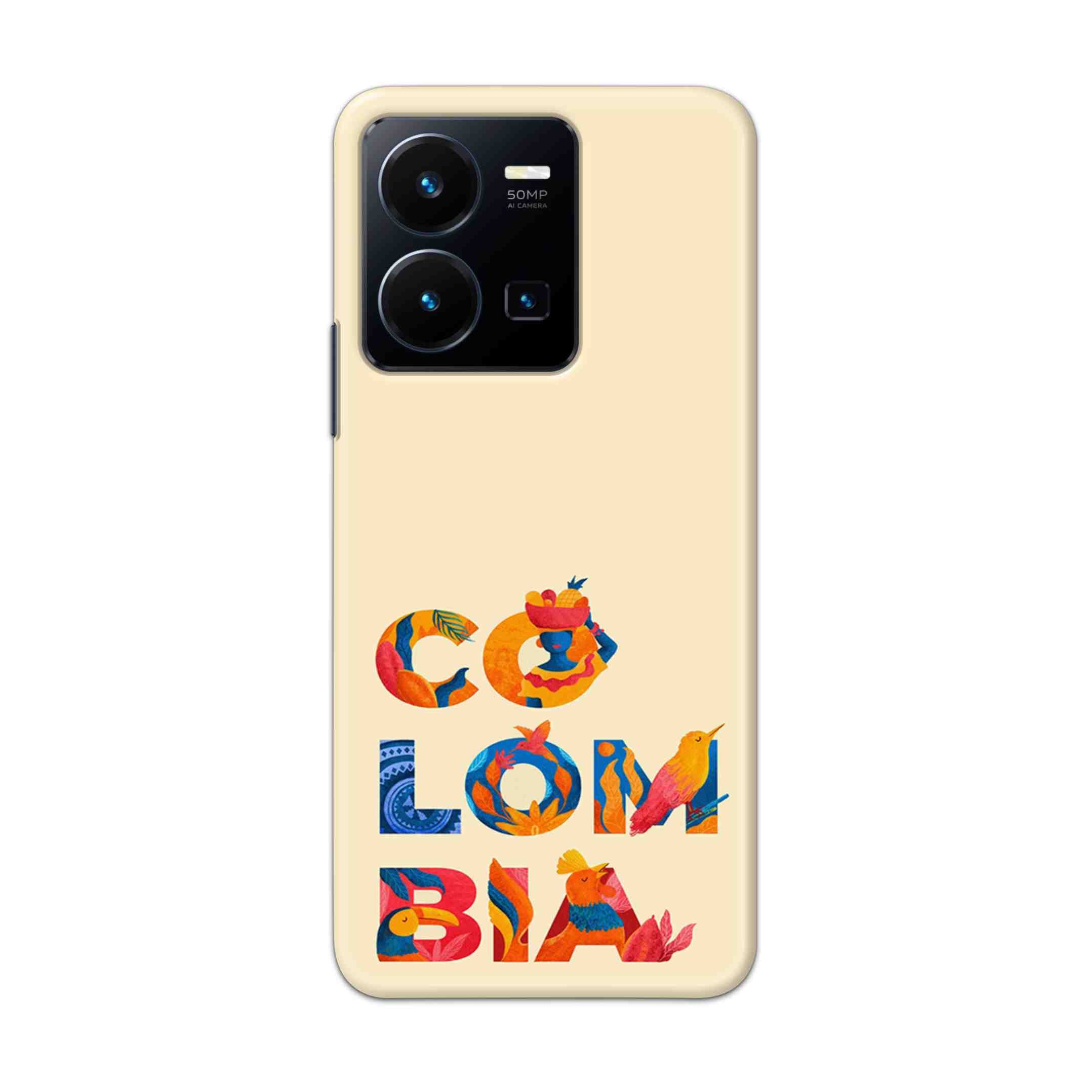 Buy Colombia Hard Back Mobile Phone Case Cover For Vivo Y35 2022 Online