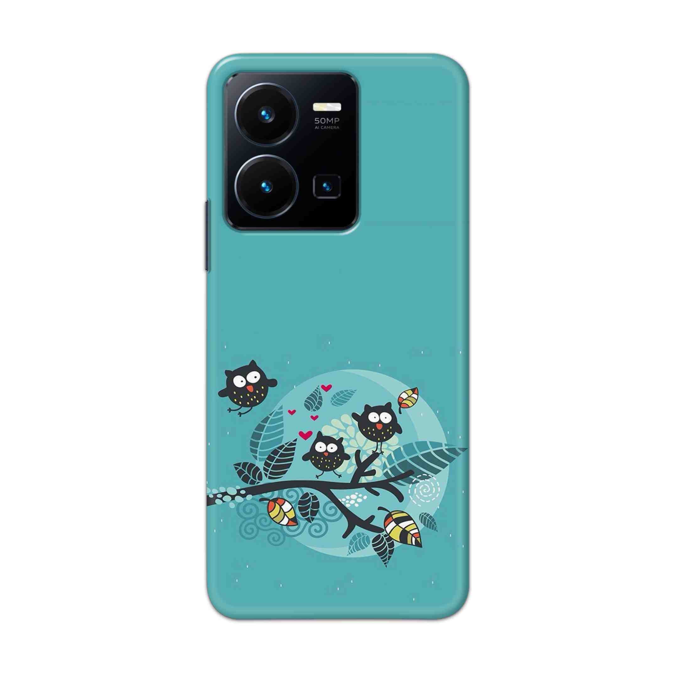 Buy Owl Hard Back Mobile Phone Case Cover For Vivo Y35 2022 Online