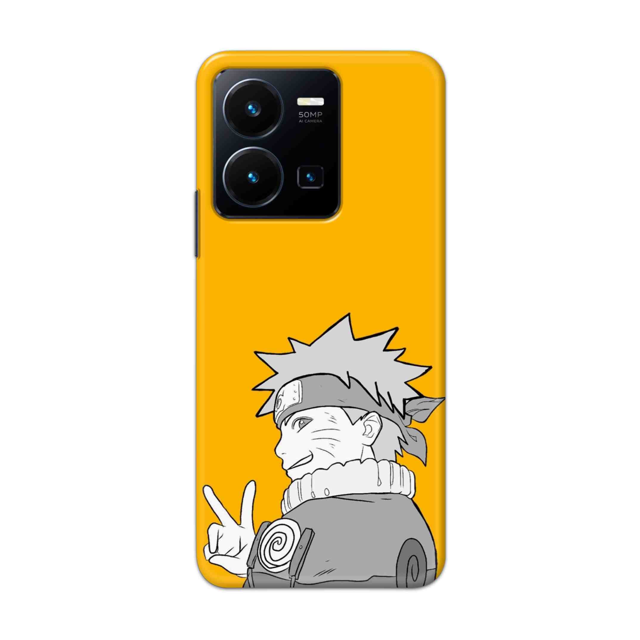 Buy White Naruto Hard Back Mobile Phone Case Cover For Vivo Y35 2022 Online