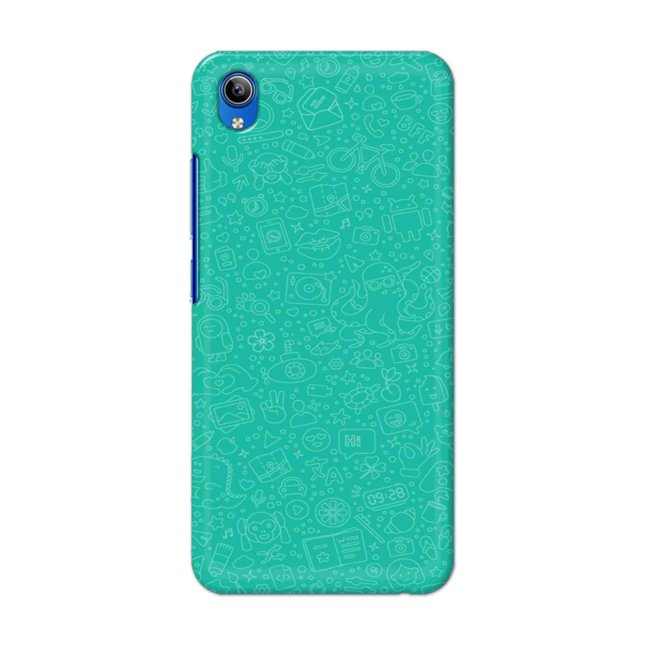 Buy Whatsapp Hard Back Mobile Phone Case Cover For Vivo Y91i Online