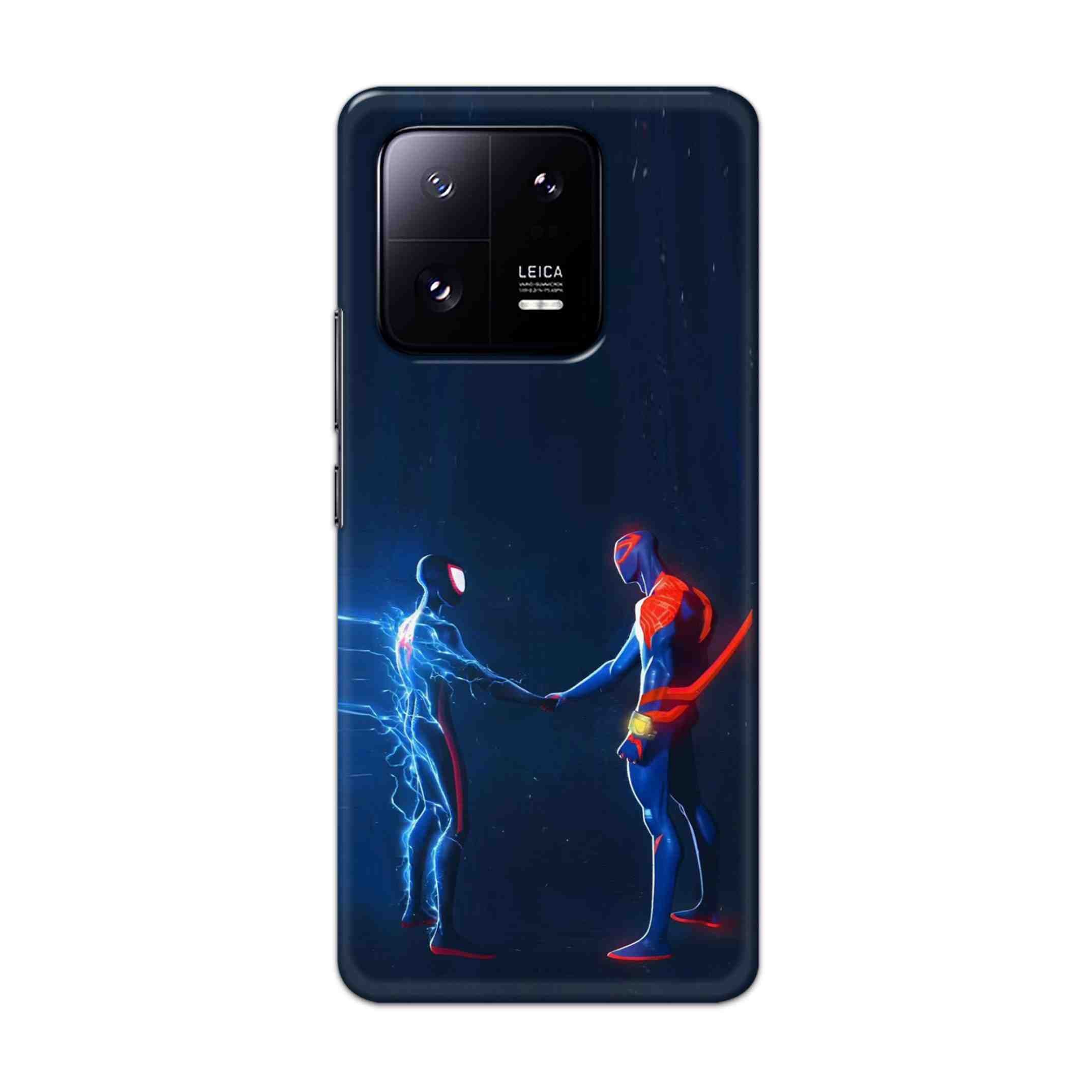 Buy Miles Morales Meet With Spiderman Hard Back Mobile Phone Case/Cover For Xiaomi 13 Pro Online